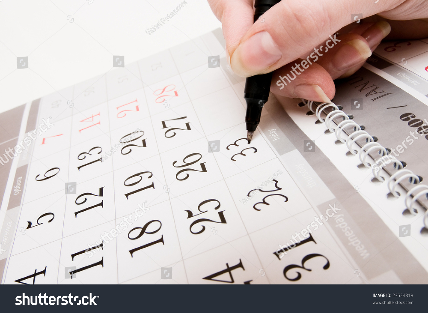 hand-adding-numbers-calendar-stock-photo-edit-now-23524318