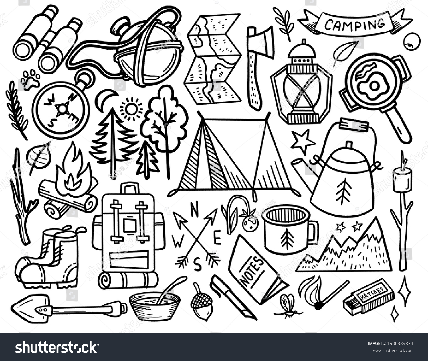 2,834 Scouts doodle Images, Stock Photos & Vectors | Shutterstock