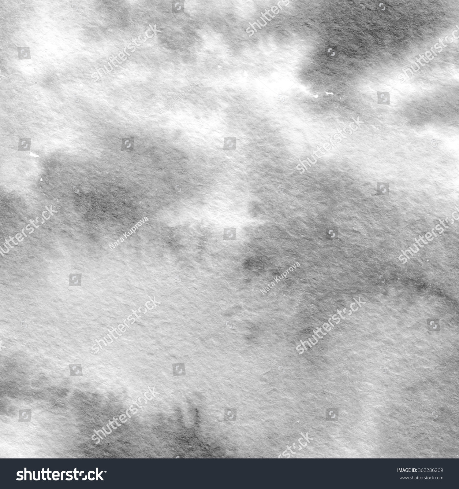 Hand Drawn Grey Watercolor Abstract Texture Stock Illustration ...