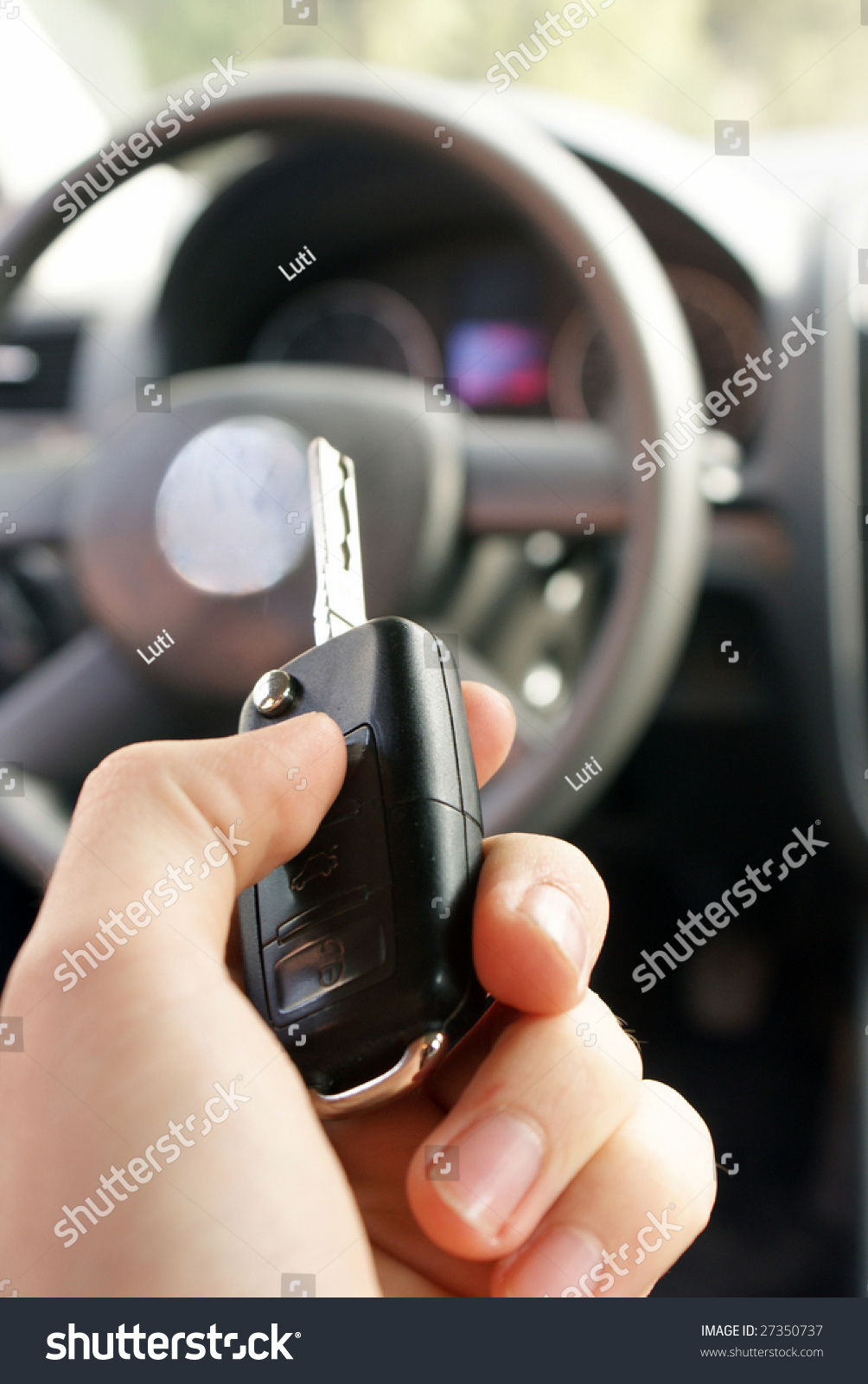 Hand Holding Modern Car Key Ready Stock Photo 27350737 Shutterstock inside modern car key design