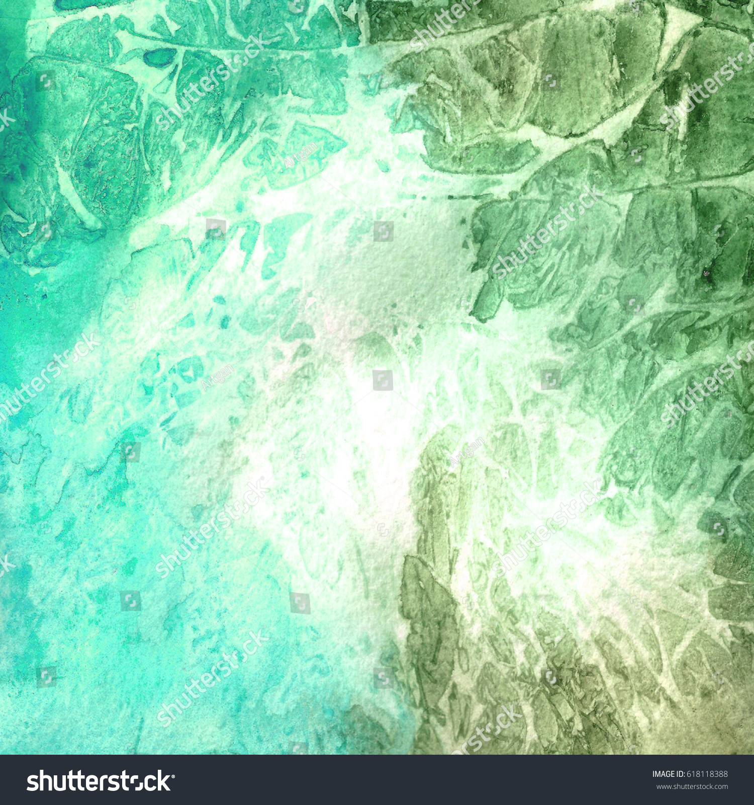 Hand Painted Watercolor Background Stock Illustration 618118388 Hand Painted Watercolor Background Stock Illustration 618118388