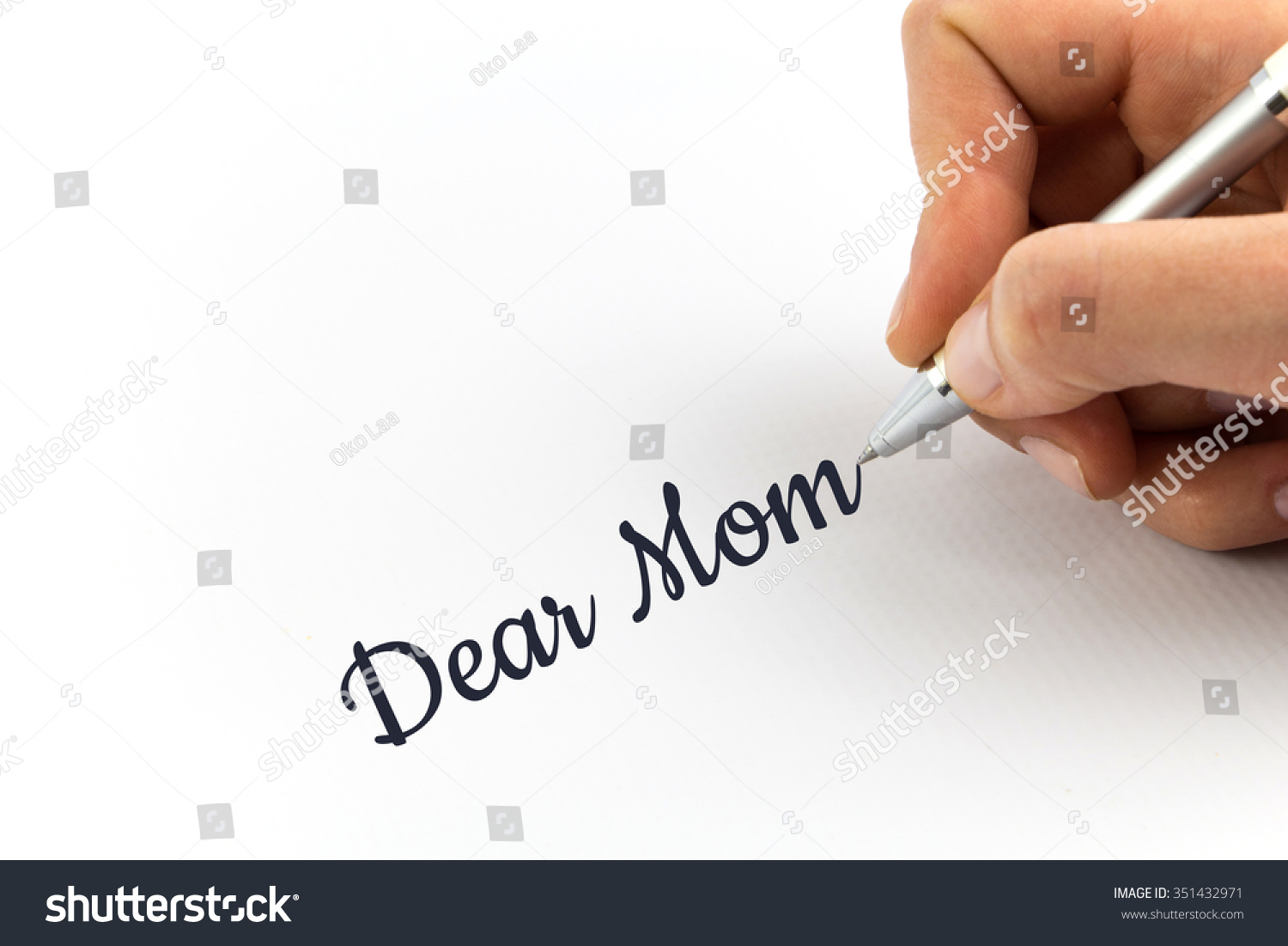 Image result for Dear Mom writing