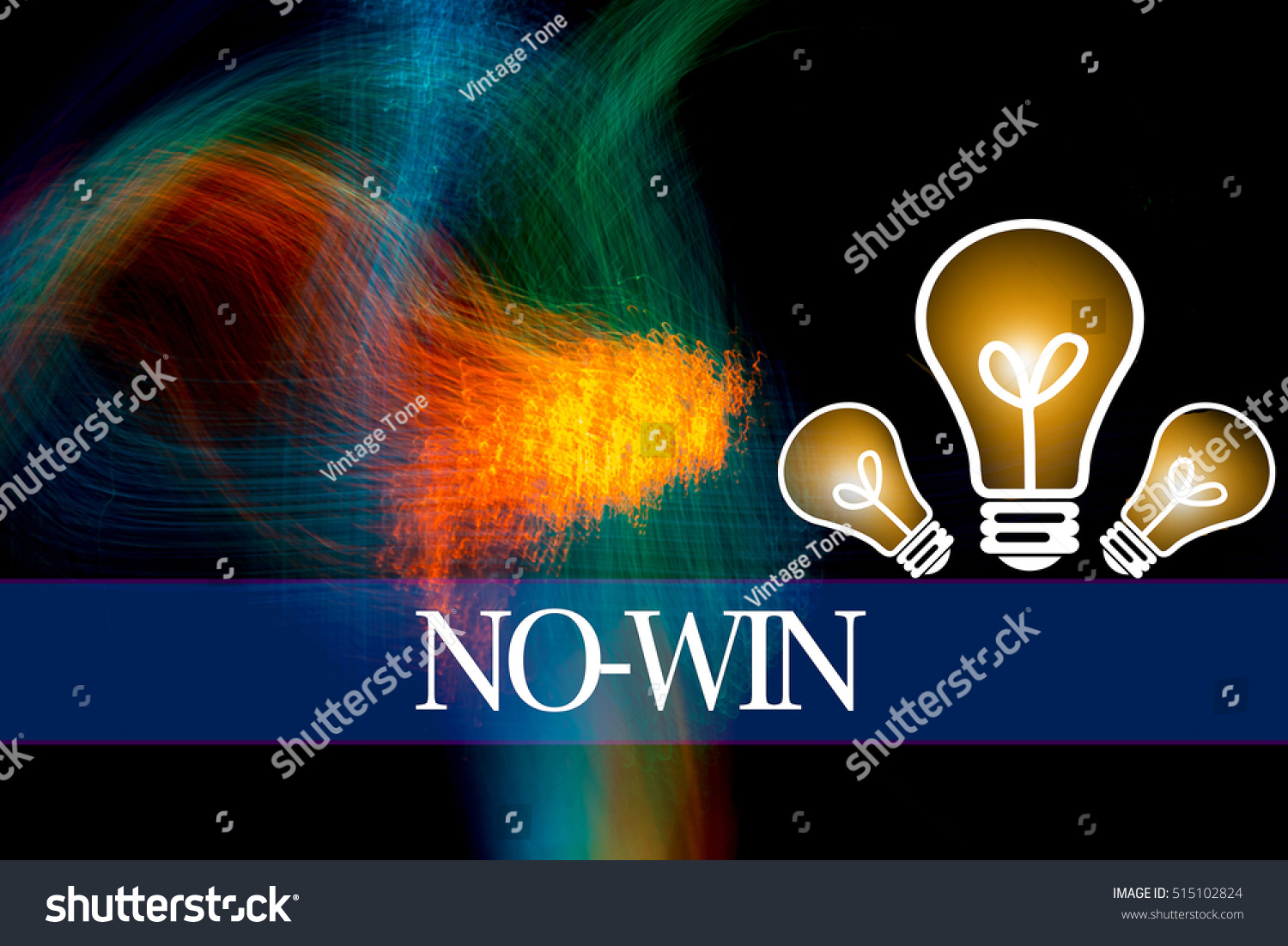 Hand Writing Nowin Abstract Background Word Stock Illustration