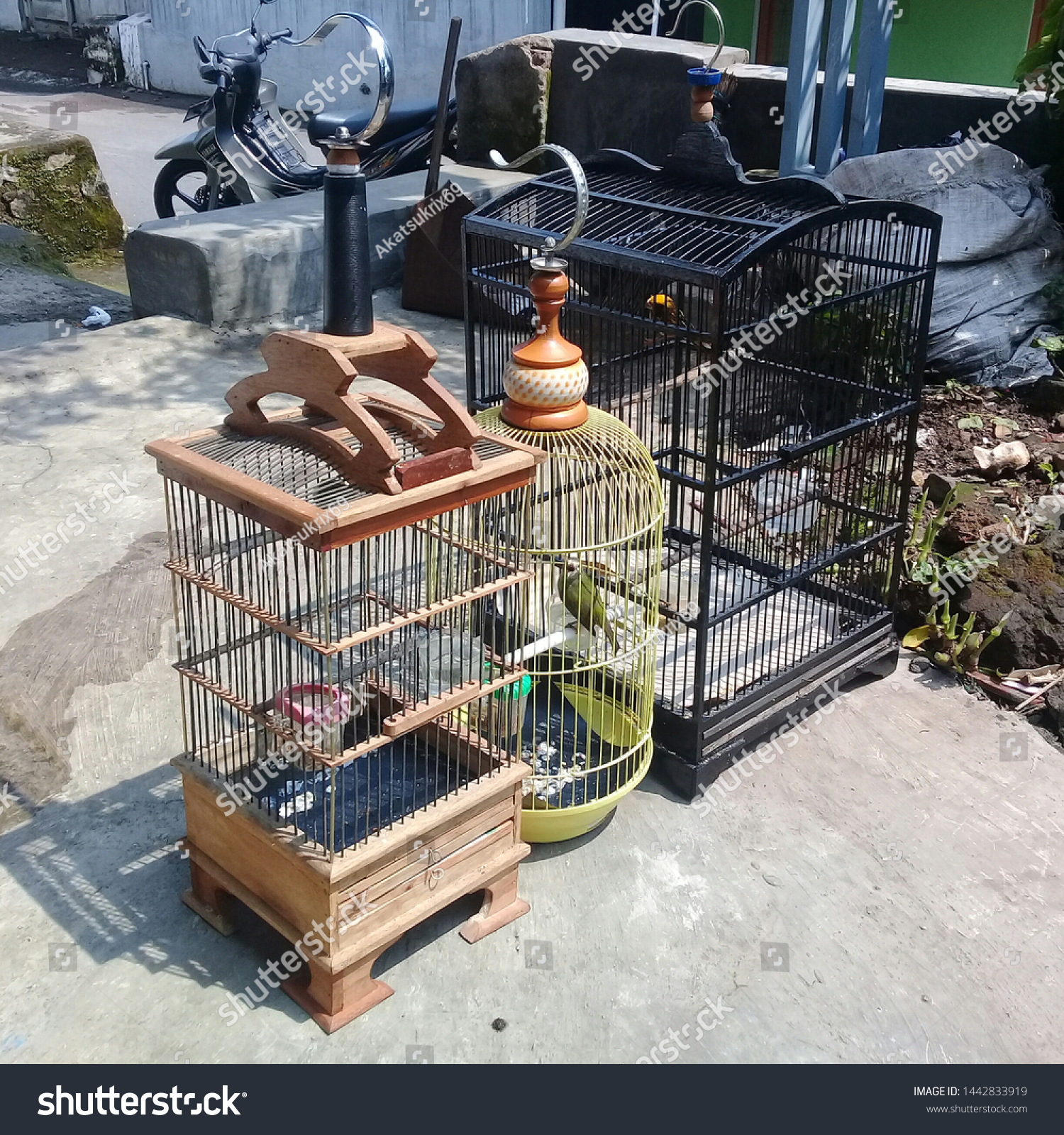 handmade bird cage