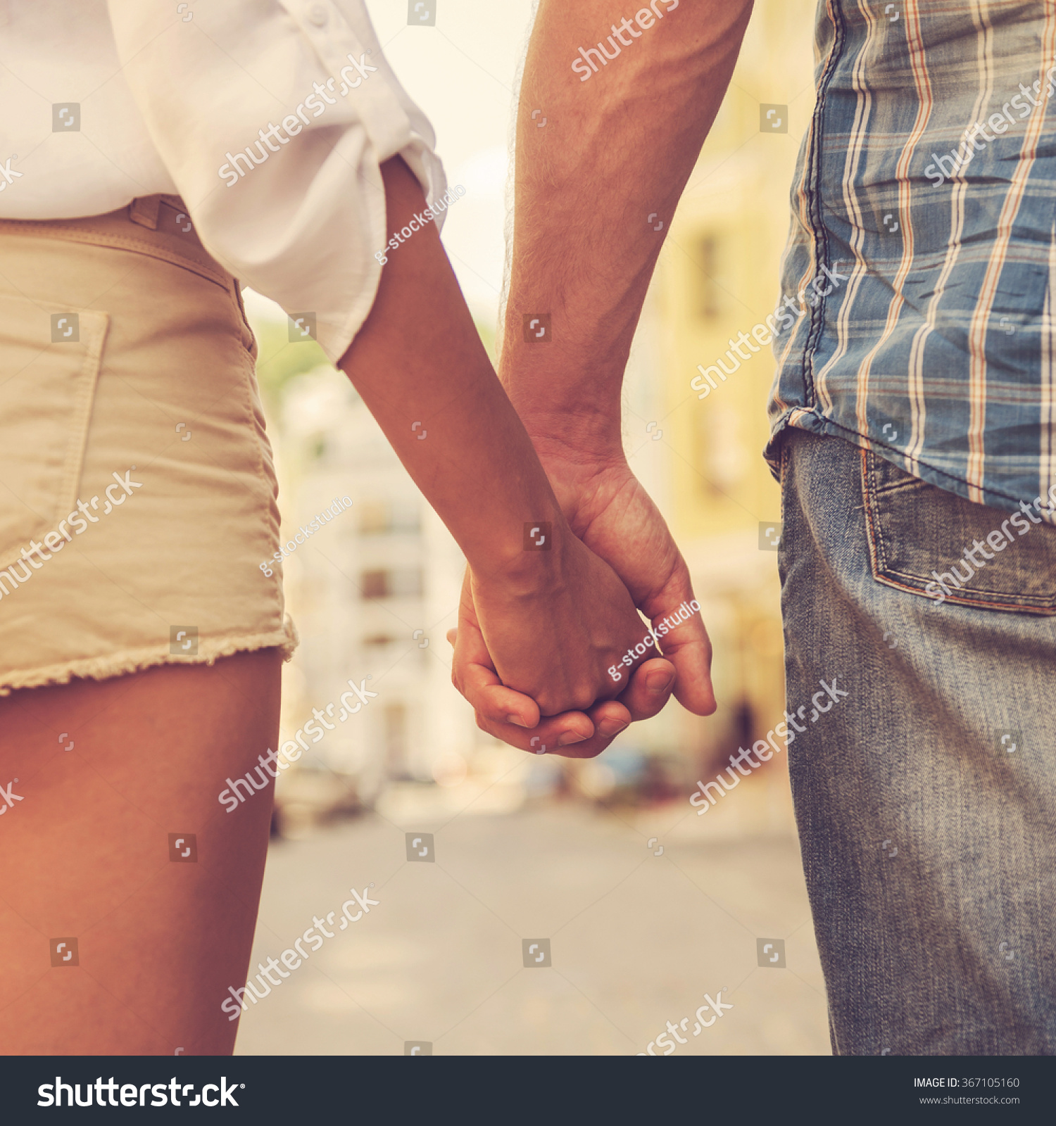 Hands Hearts Together Closeup Loving Couple Stock Photo Shutterstock