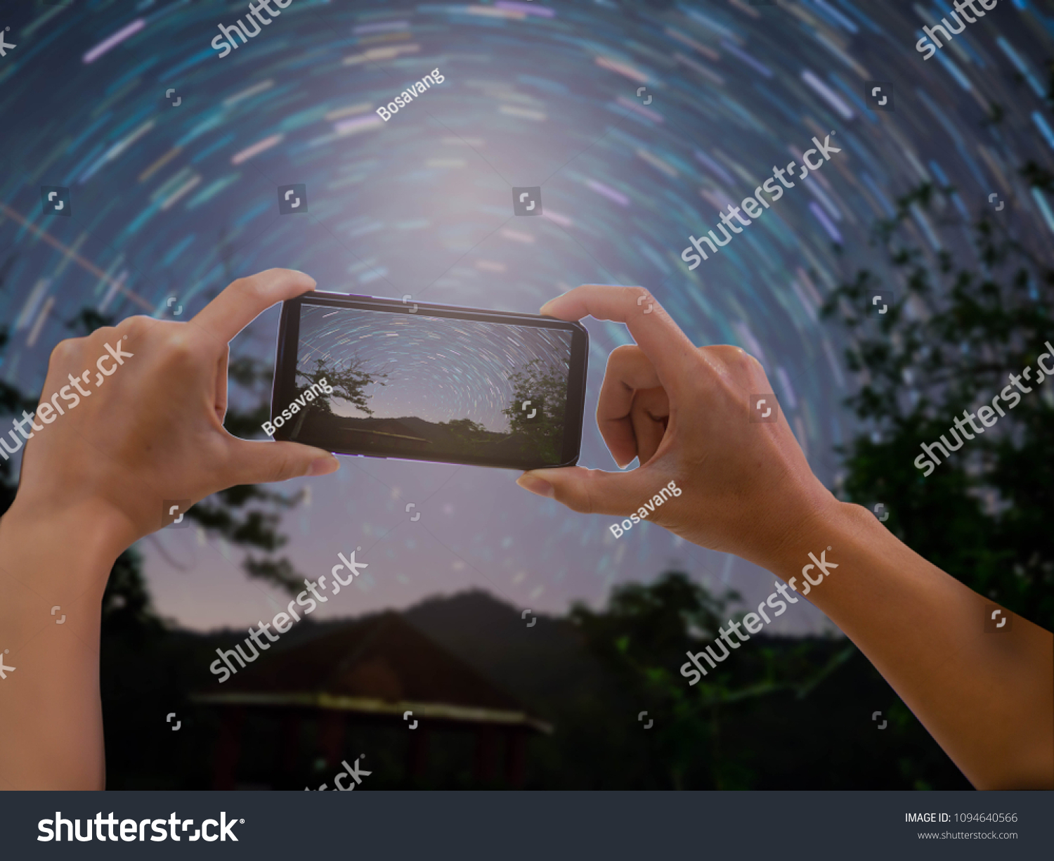 how to take a photo of the night sky with phone