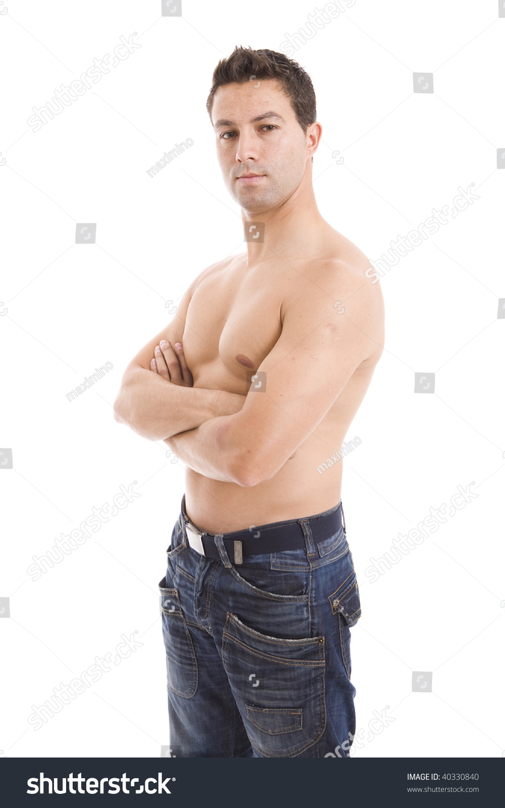 Handsome Naked Muscular Male Body Arms Shutterstock