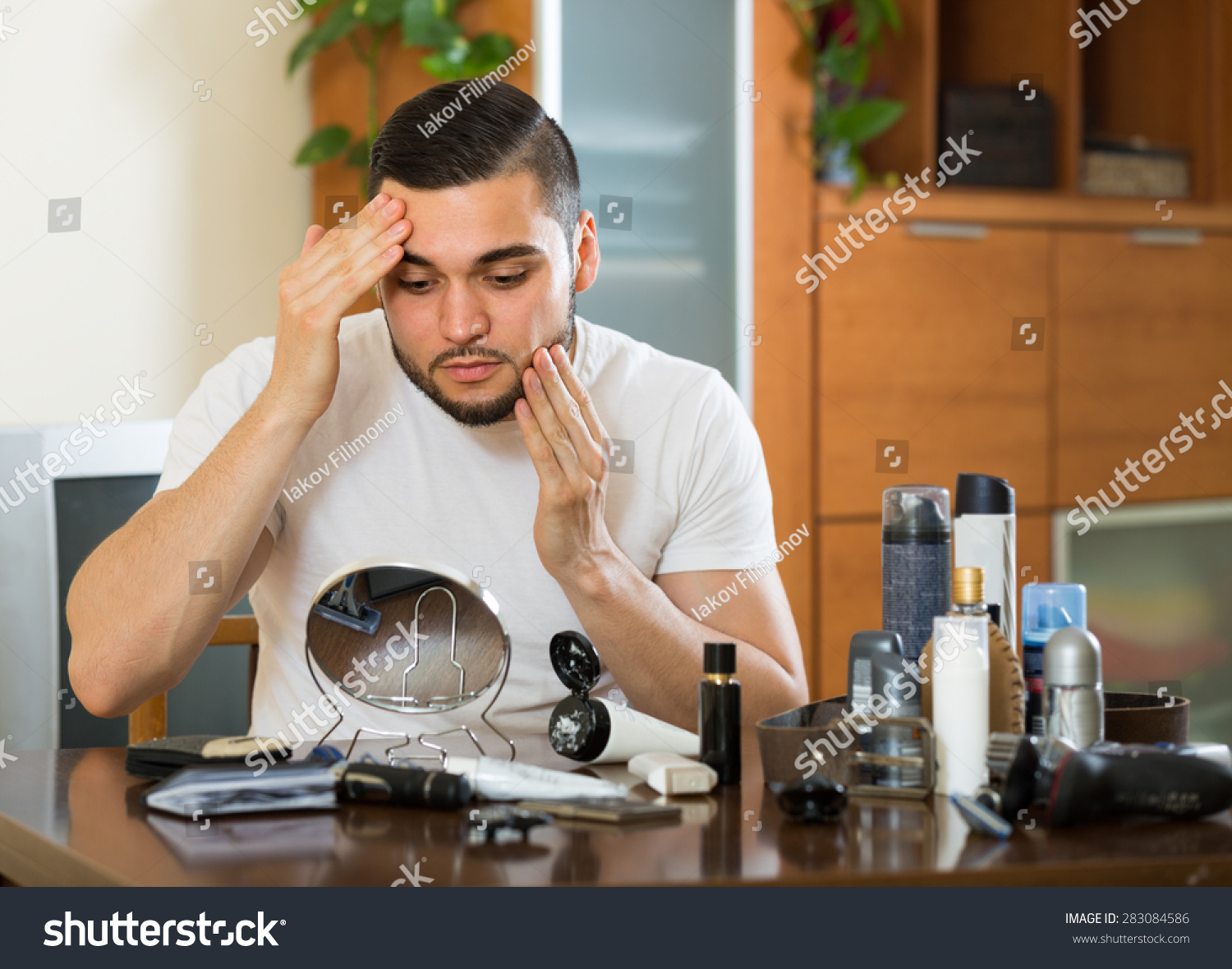 Handsome Spanish Man 2025 Years Old Stock Photo 283084586 Shutterstock