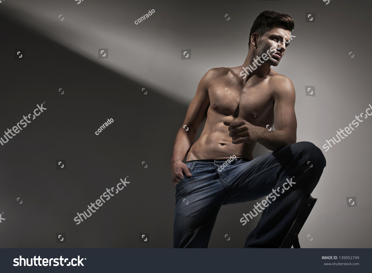 Well-built Man Stock Photography - Image: 3002462