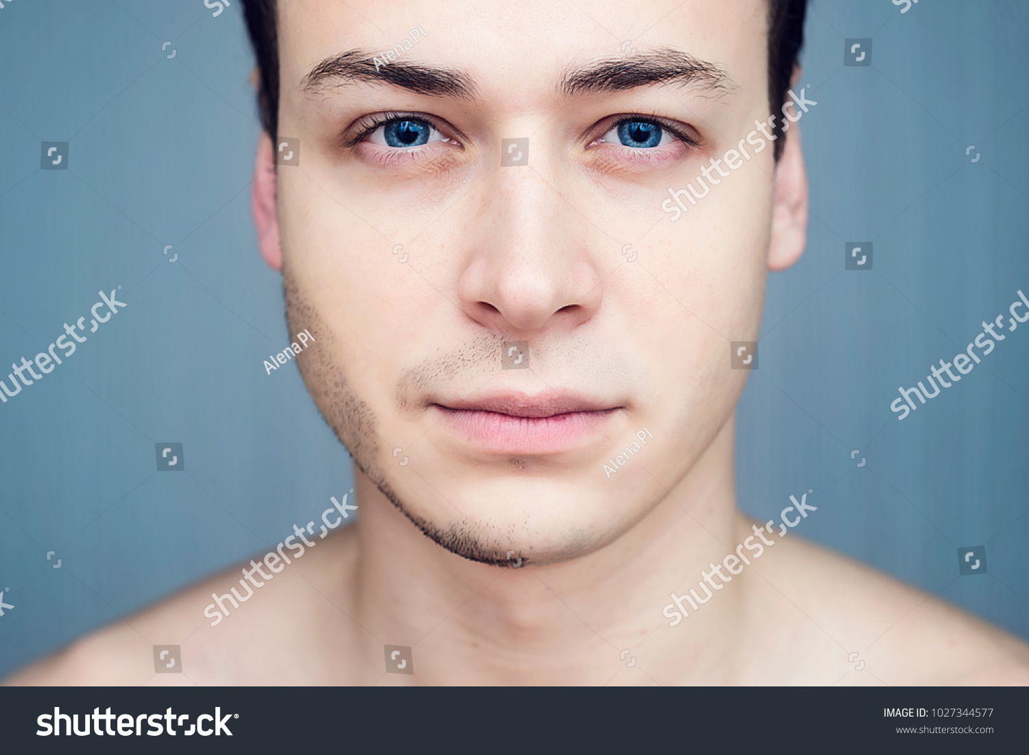 Share your Naked shaved face Naked shaved face