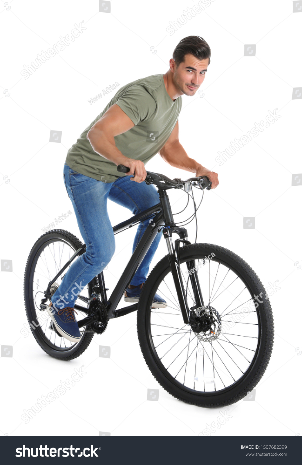 new modern bicycle