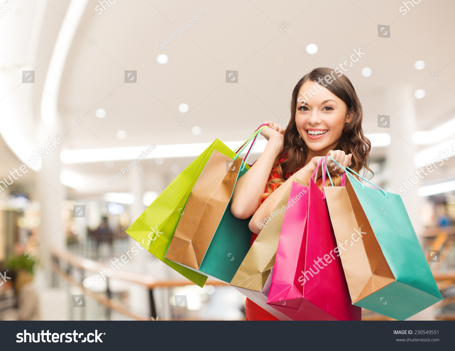 Customer with shopping bag Images, Stock Photos & Vectors | Shutterstock