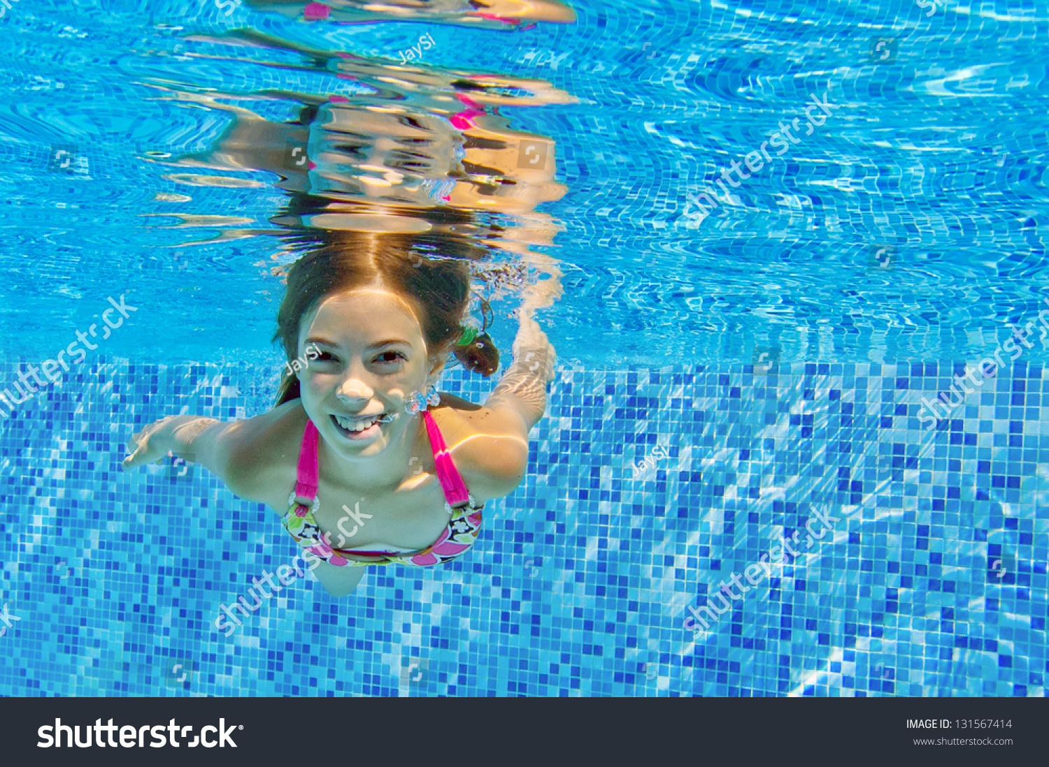 Pool jav swimming 