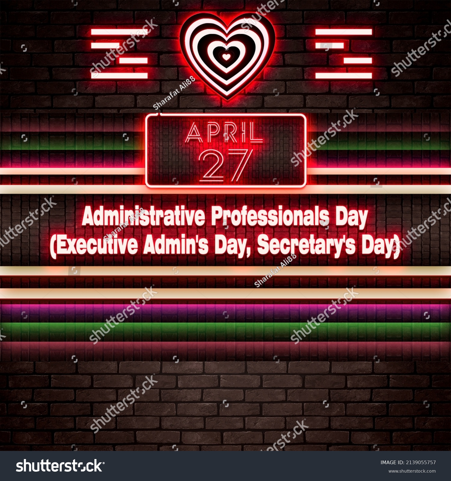 Happy Administrative Professionals Day Executive Admins Stock