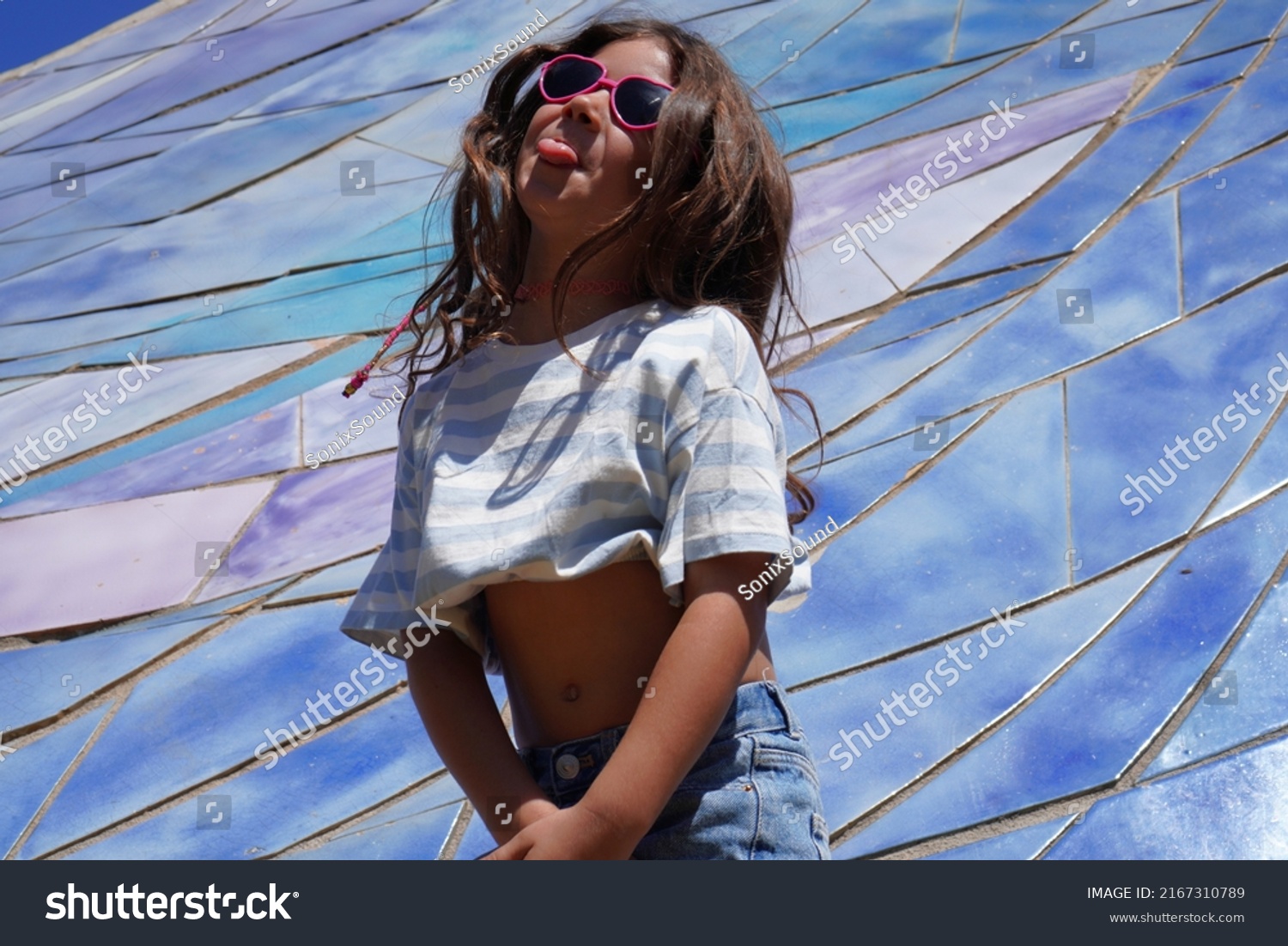 Happy Euphoric Girl Because She On Stock Photo 2167310789 | Shutterstock