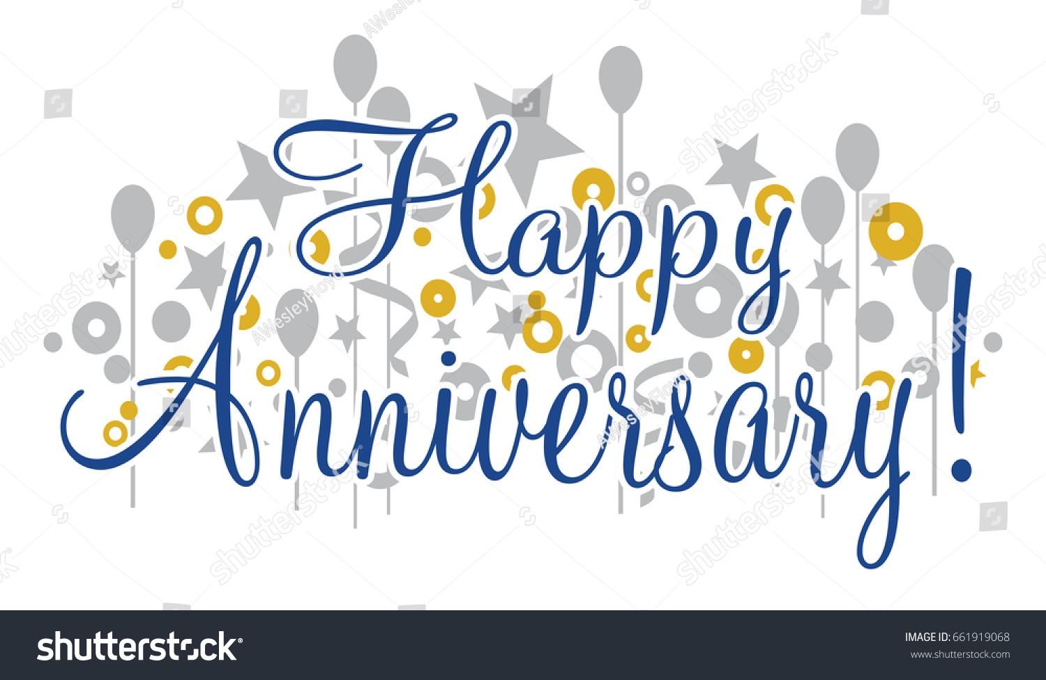 anniversary banner design