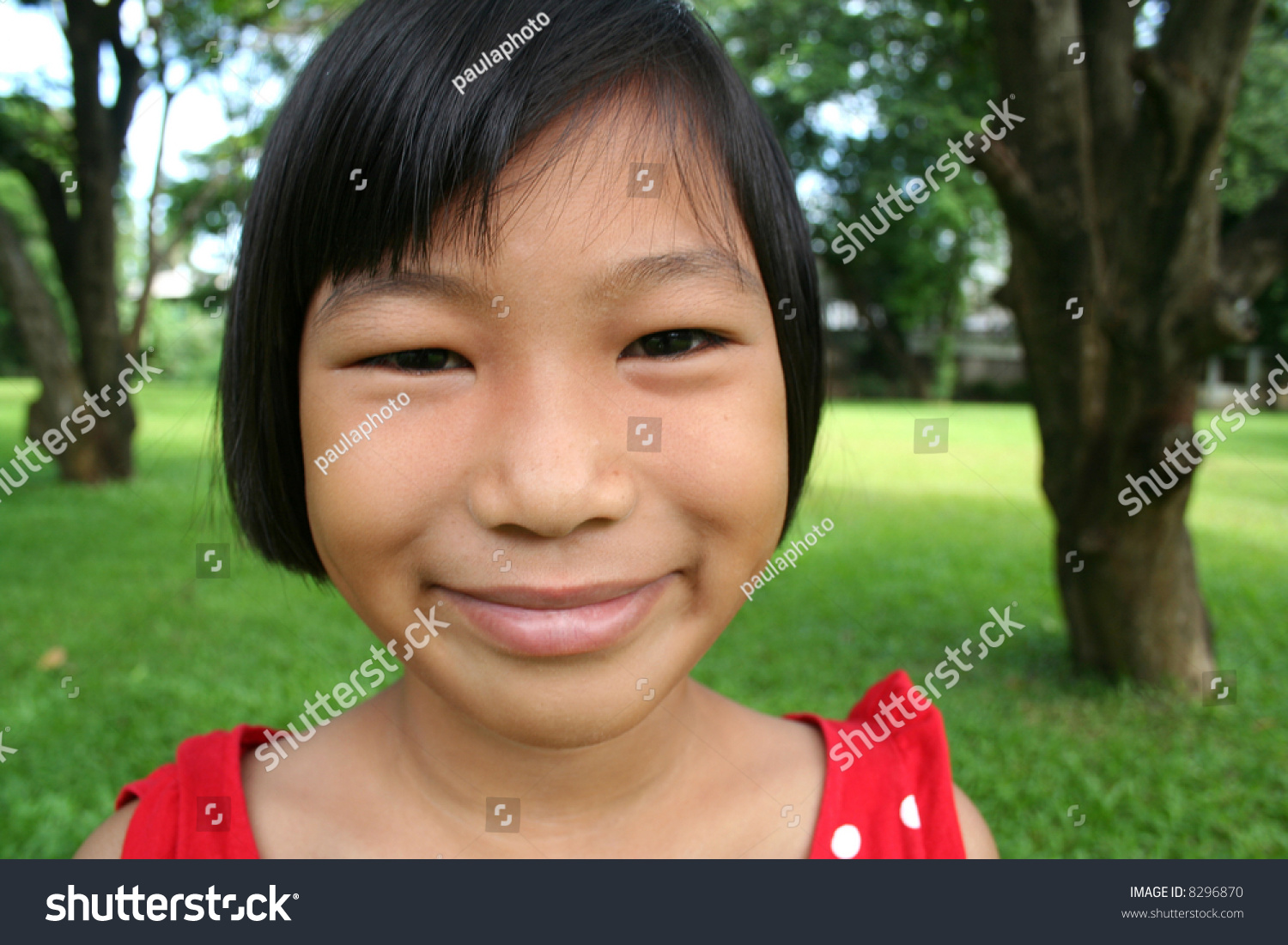 Happy Asian Girl Series Stock Photo 8296870 | Shutterstock
