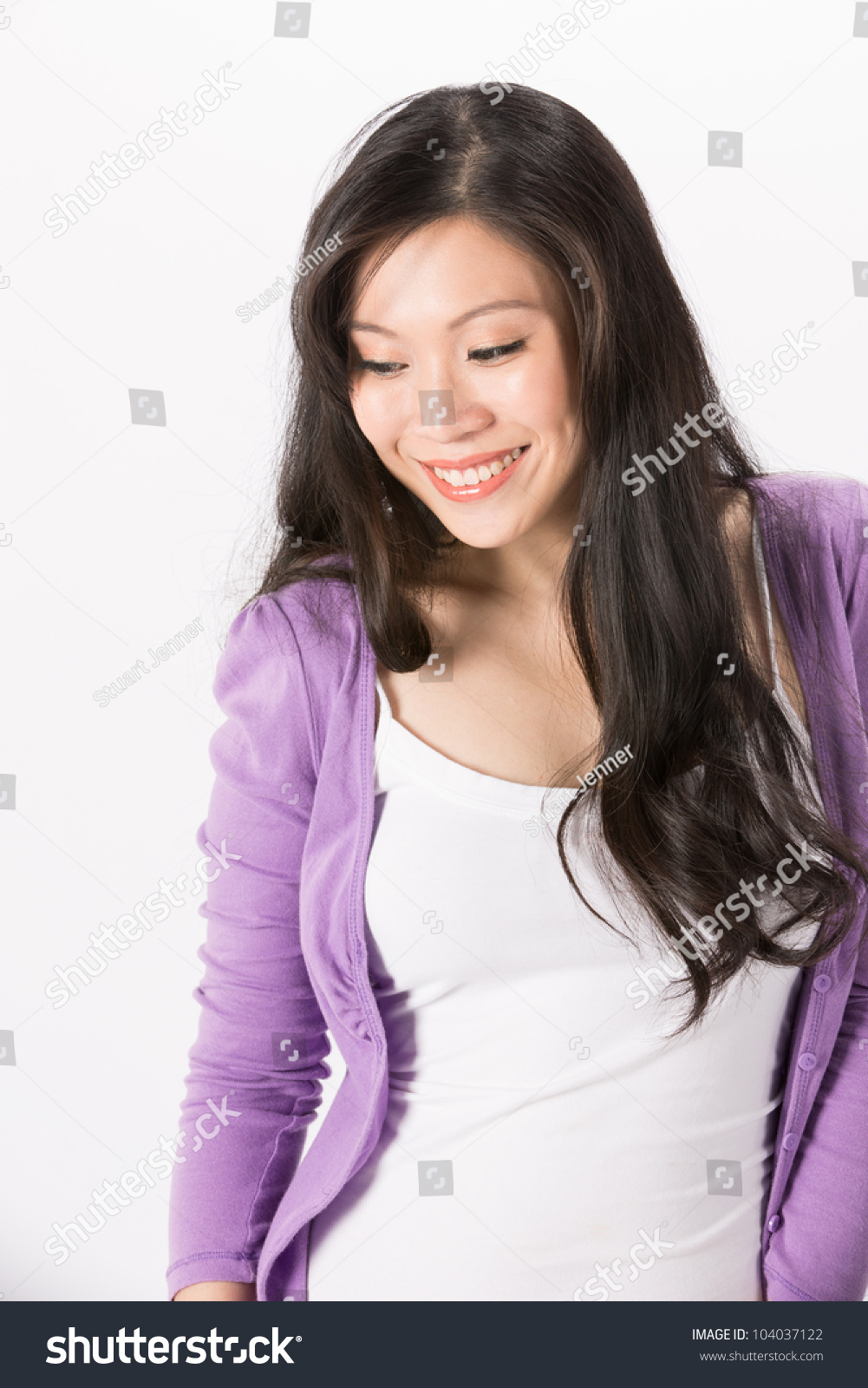 Asian looking man woman Midget race car picture