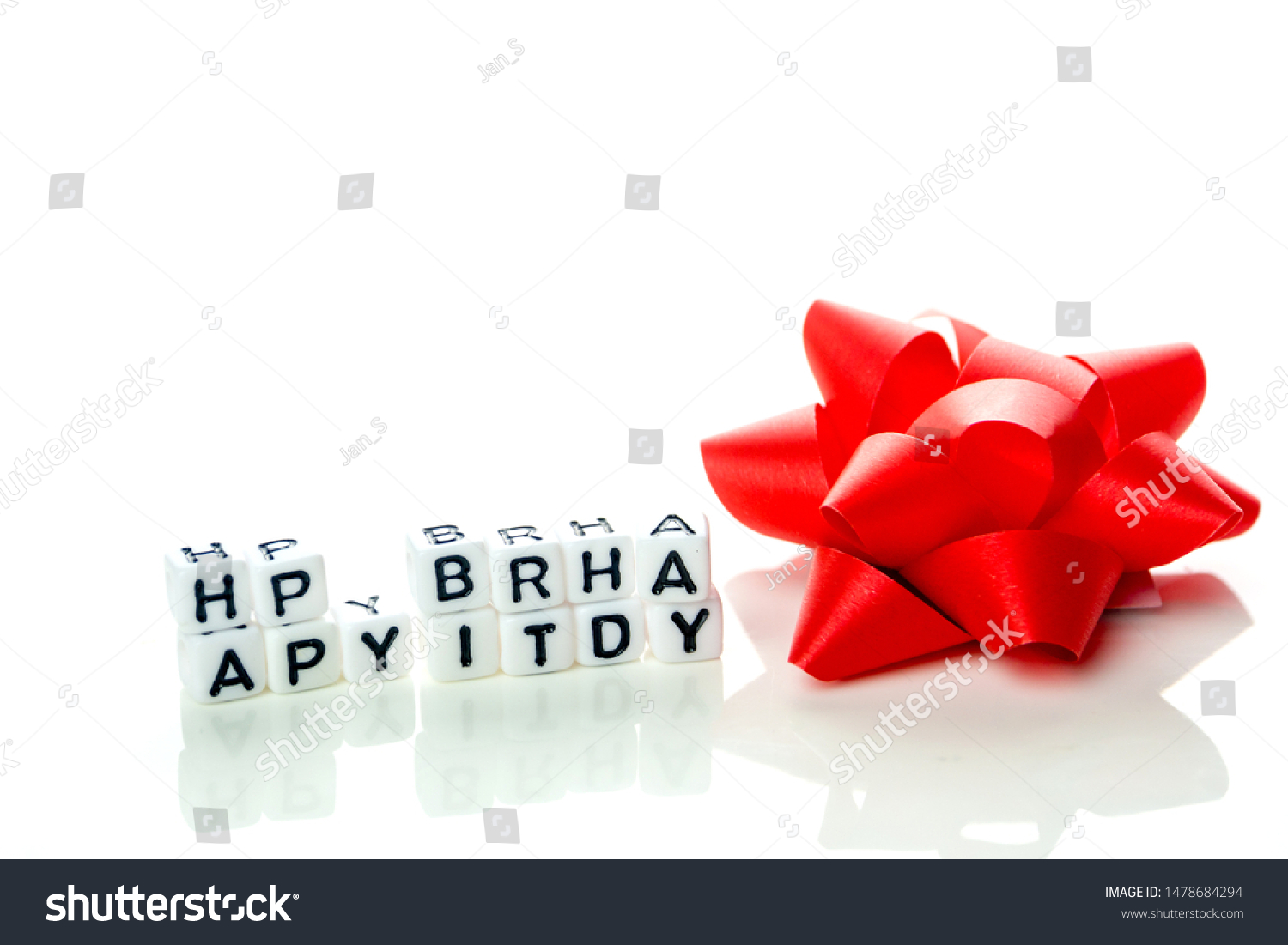 Happy Birthday Special Unconventional Card Made Stock Photo Edit Now