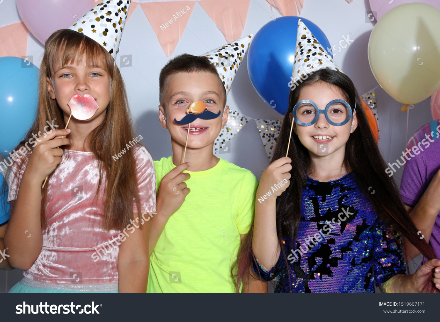 children's photo booth props