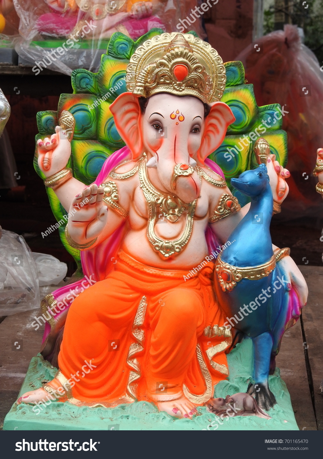 Happy Ganesh Chathurthi Indian Hindu God The Arts Religion