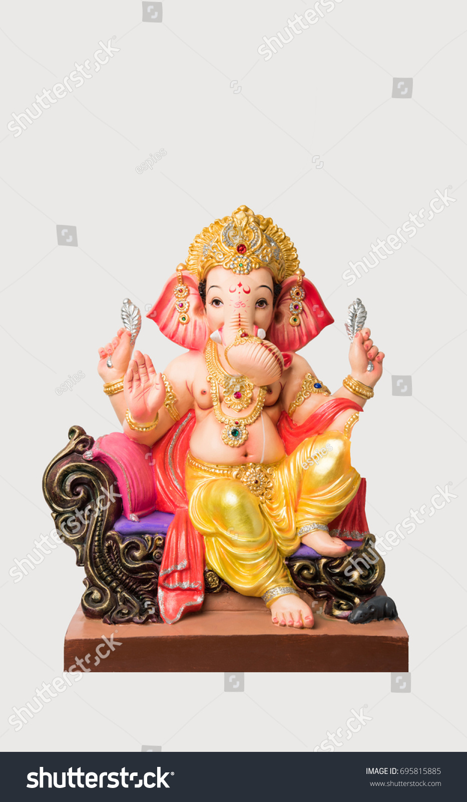 21 Lord ganesh front close up Images, Stock Photos & Vectors | Shutterstock