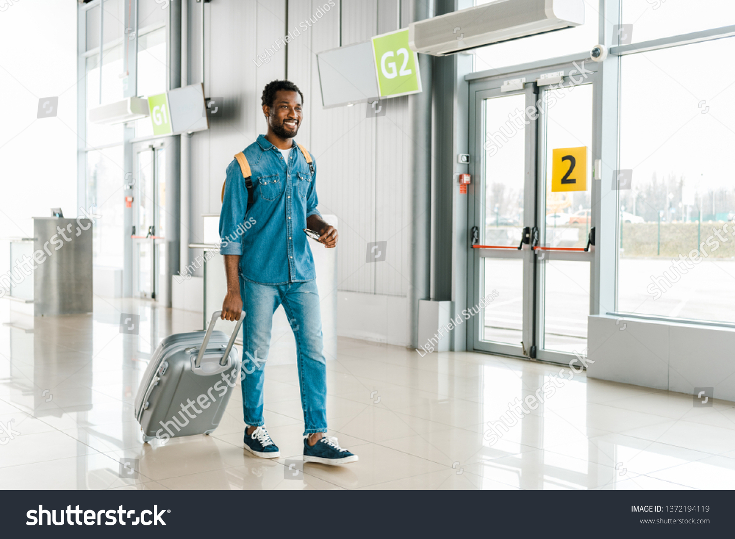 african american luggage