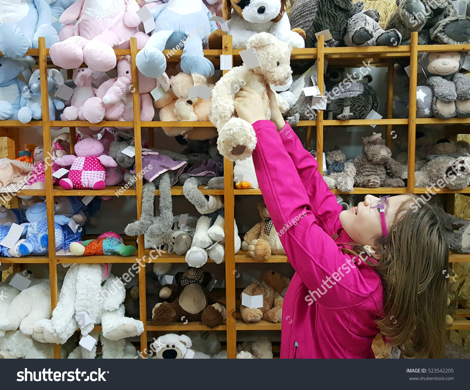 teddy bear in store