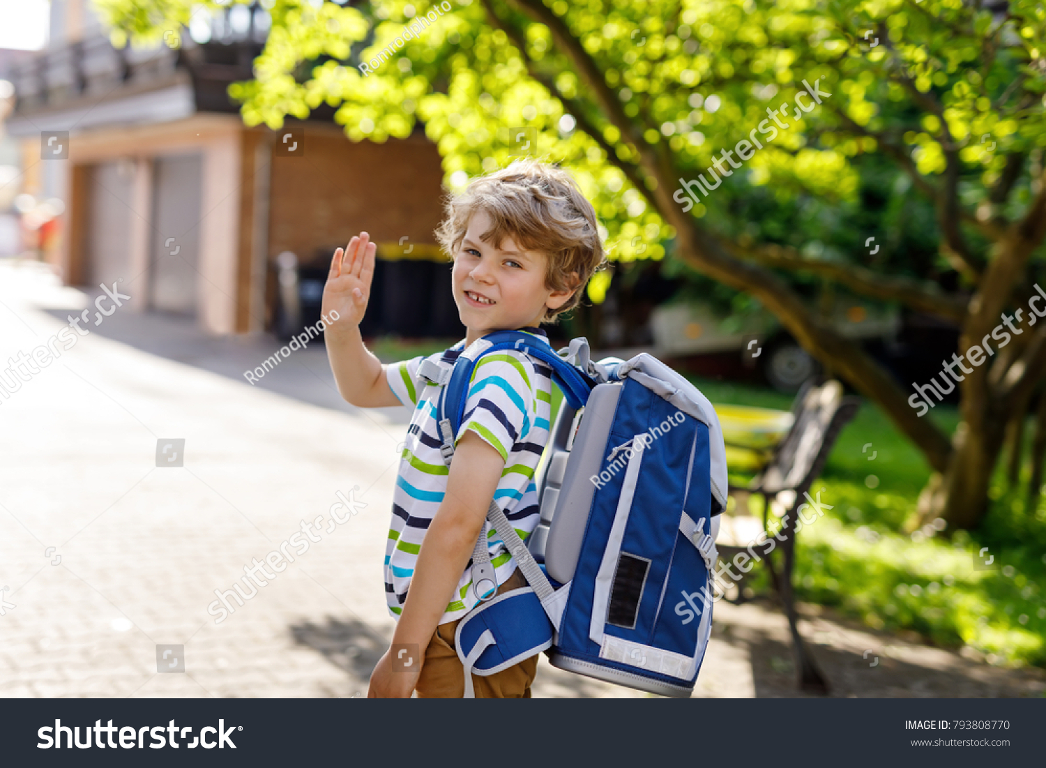 first day of school backpack