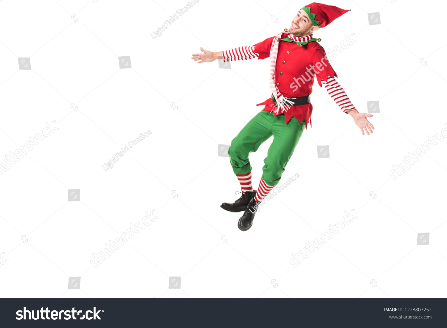 elf running costume