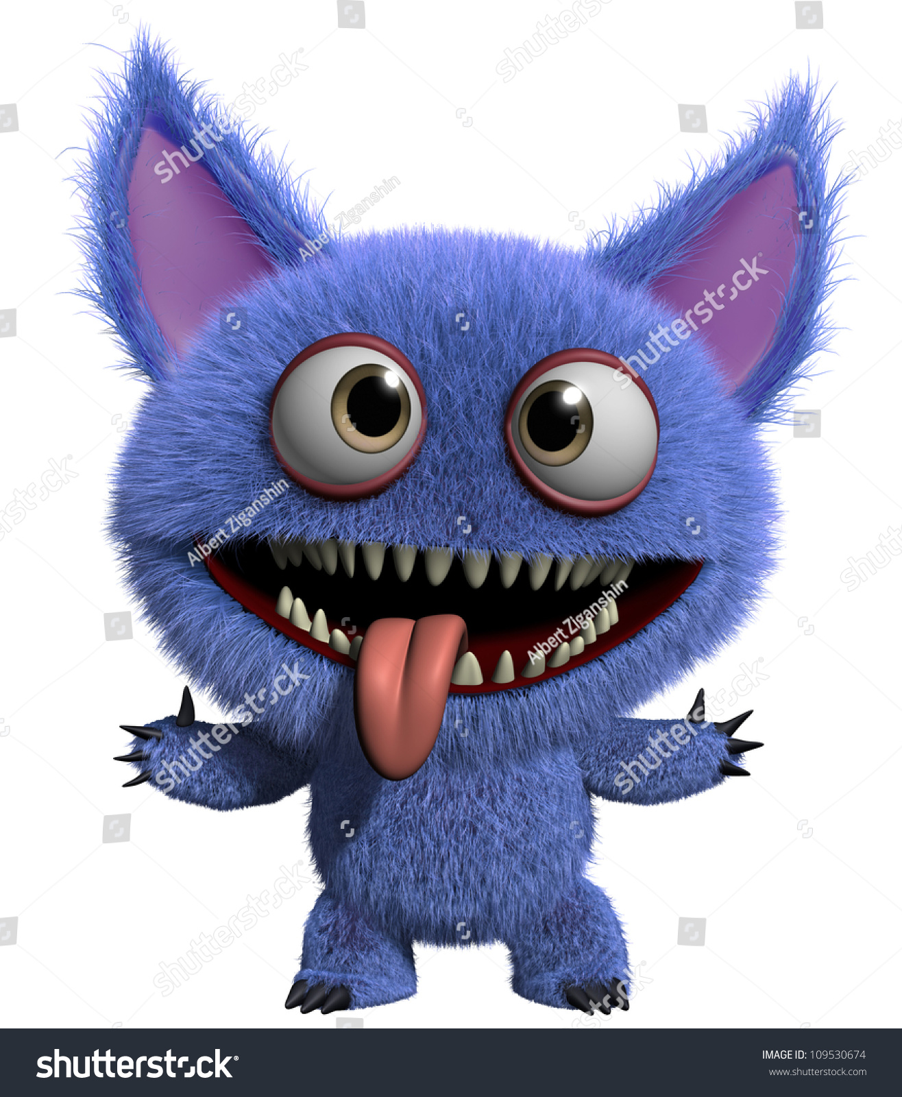 Happy Monster Stock Photo 109530674 : Shutterstock