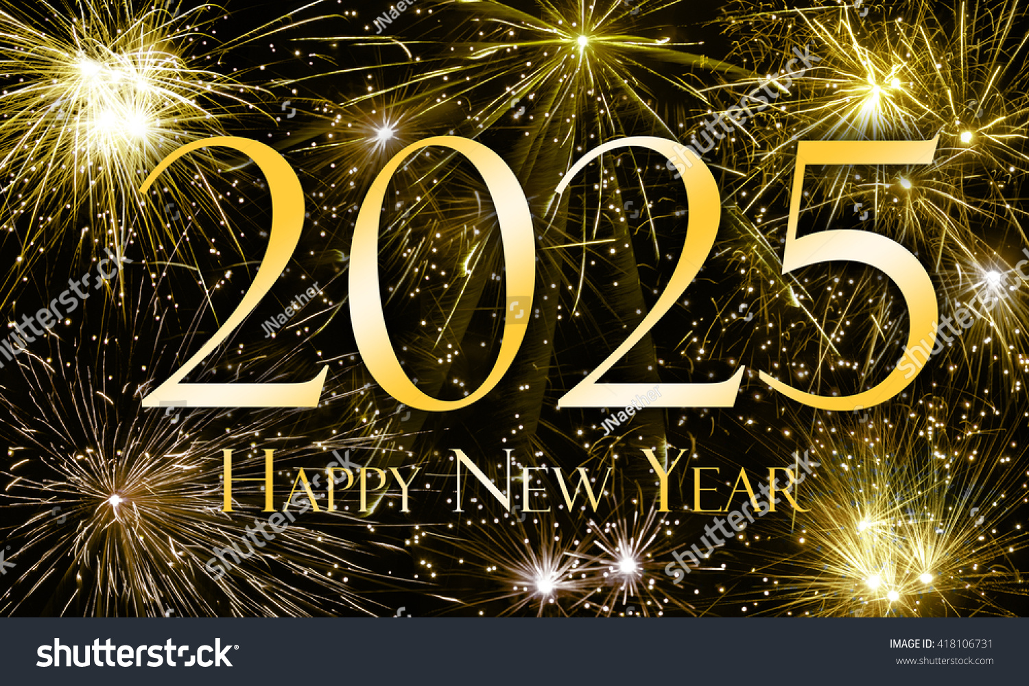 Happy New Year 2025 Stock Illustration 418106731 | Shutterstock