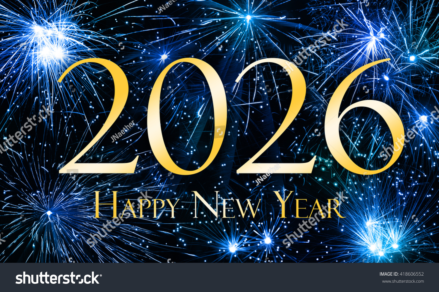Happy New Year 26 Stock Illustration