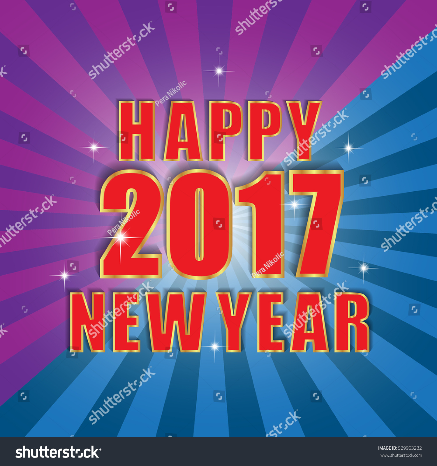 Happy New Year Background. Stock Photo 529953232 : Shutterstock