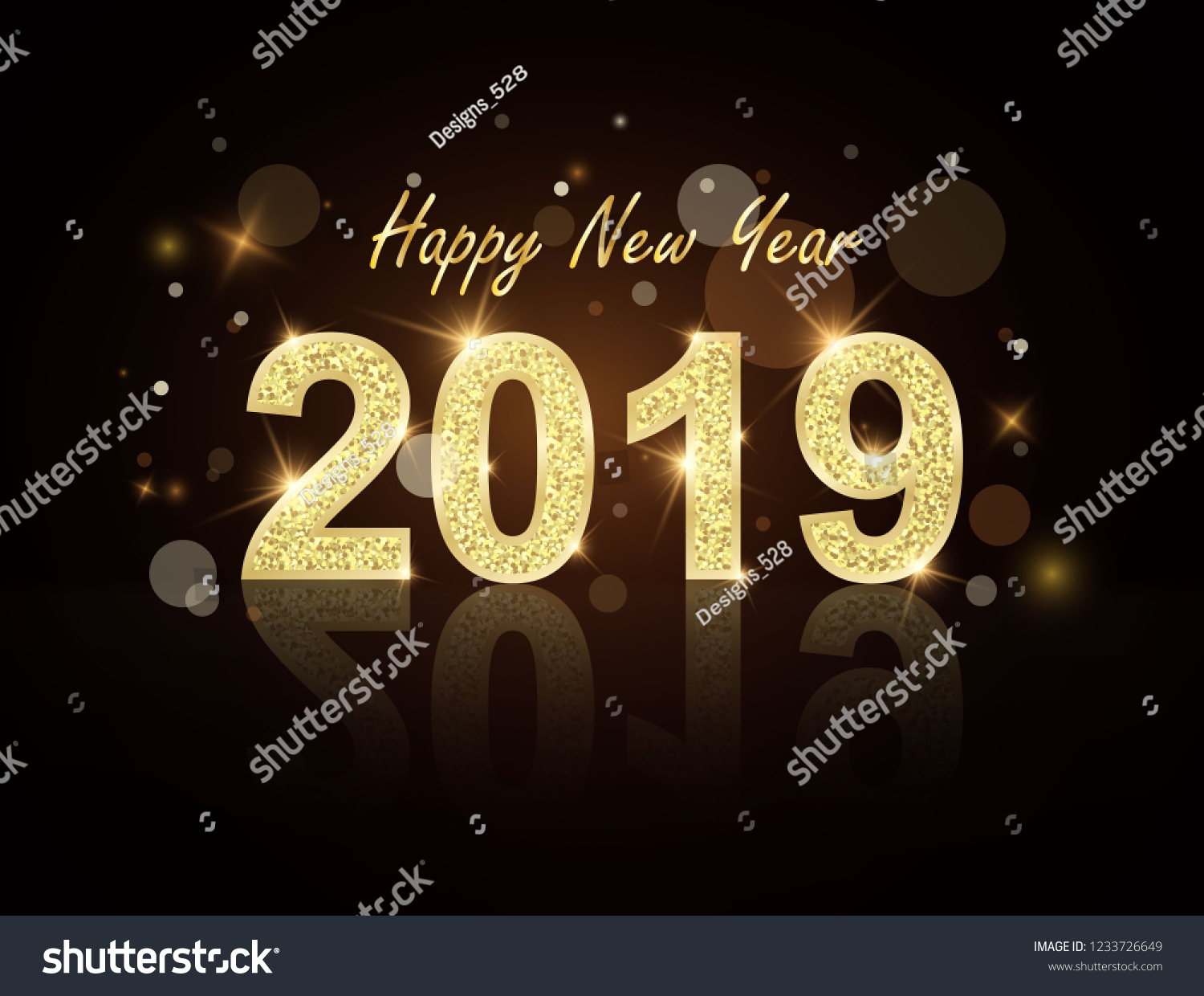 Royalty Free Stock Illustration Of Happy New Year 2019 Christmas Hd