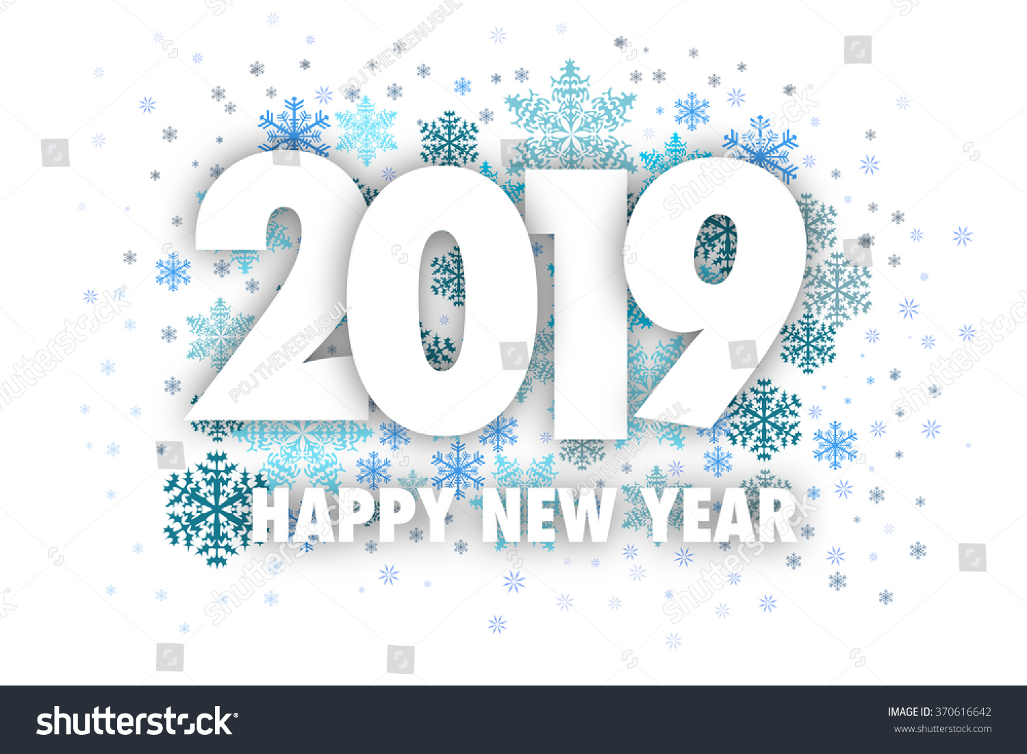 Happy 2019 >> Happy 2019 New Year On Snowflake Stock Illustration 370616642 Happy 2019 >> Happy 2019 New Year On Snowflake Stock Illustration 370616642