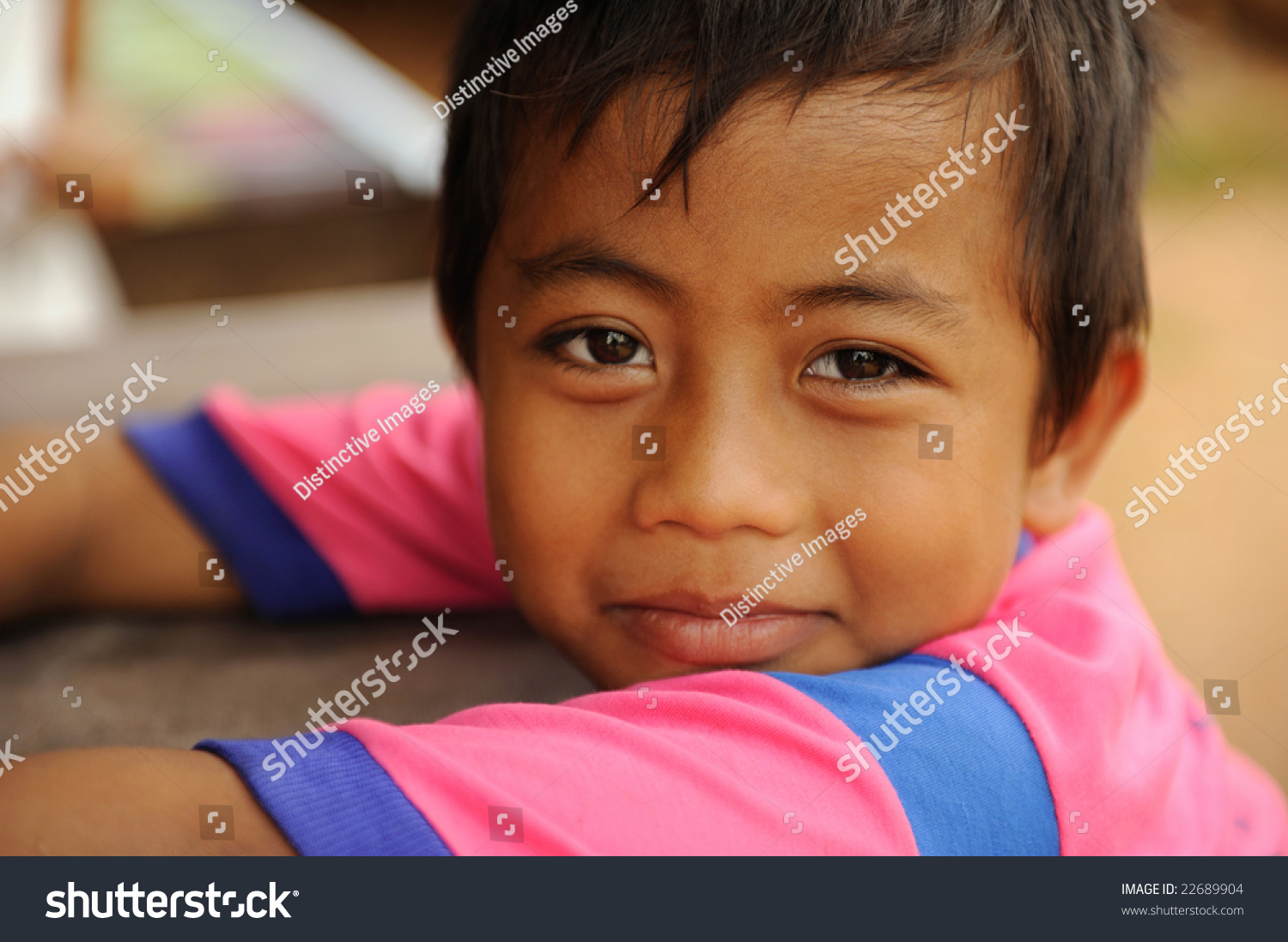 Happy Poor Kid Stock Photo 22689904 : Shutterstock