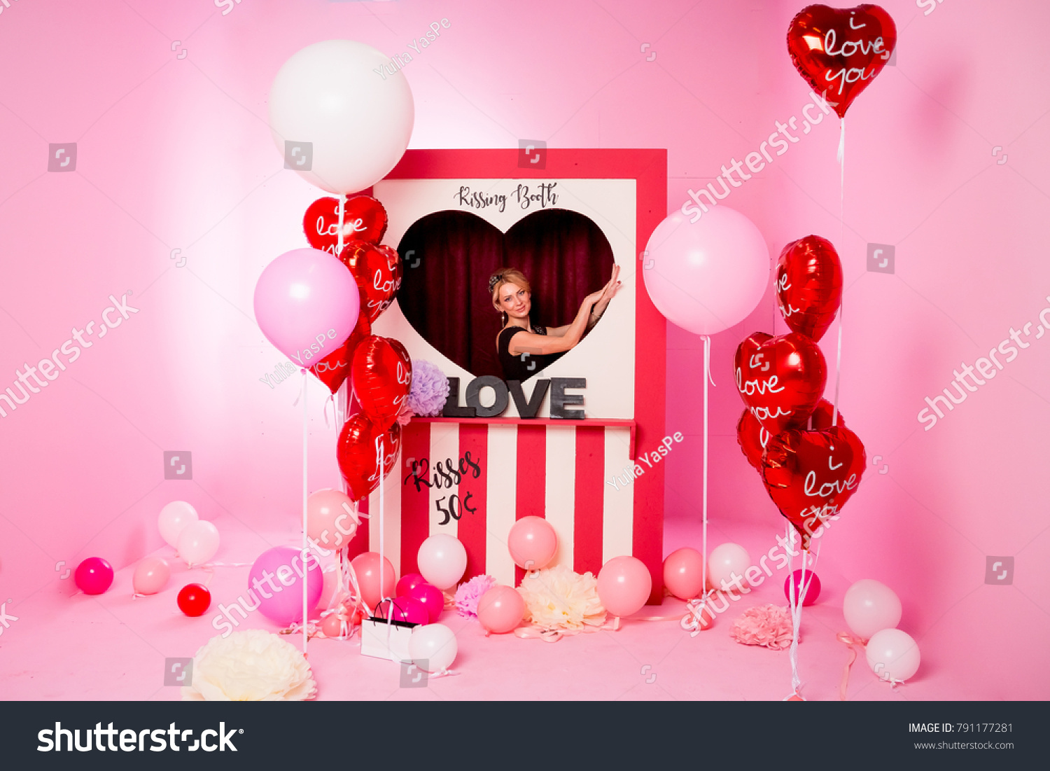 valentines teddy balloon