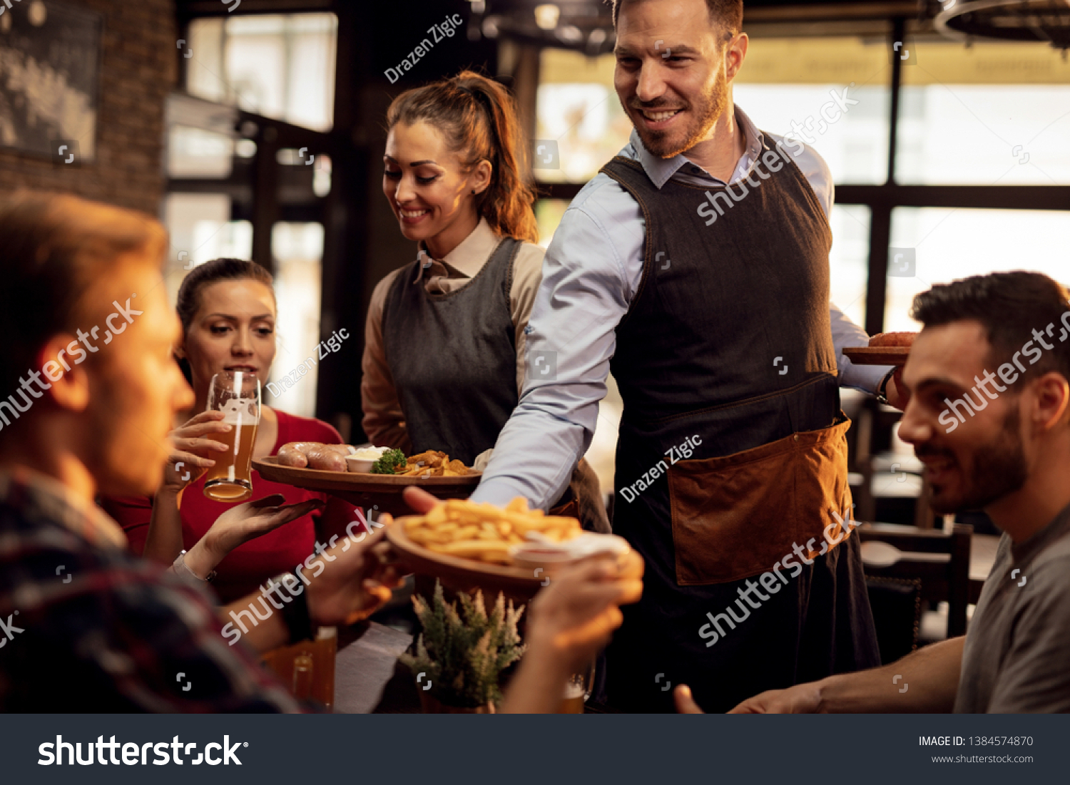 Waiter-serving Images, Stock Photos & Vectors | Shutterstock