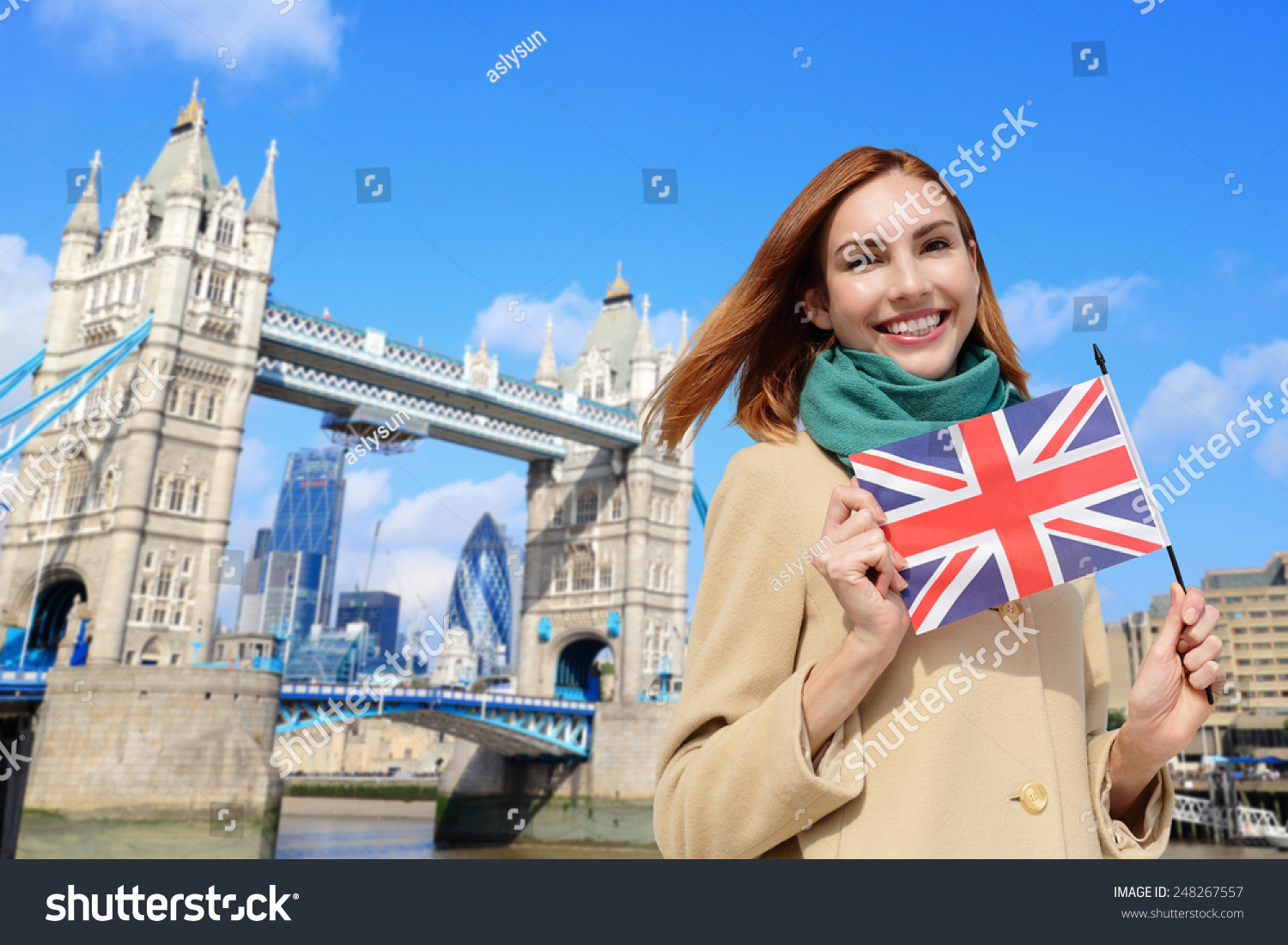 2,530 Smile girl with england flag Images, Stock Photos & Vectors ...