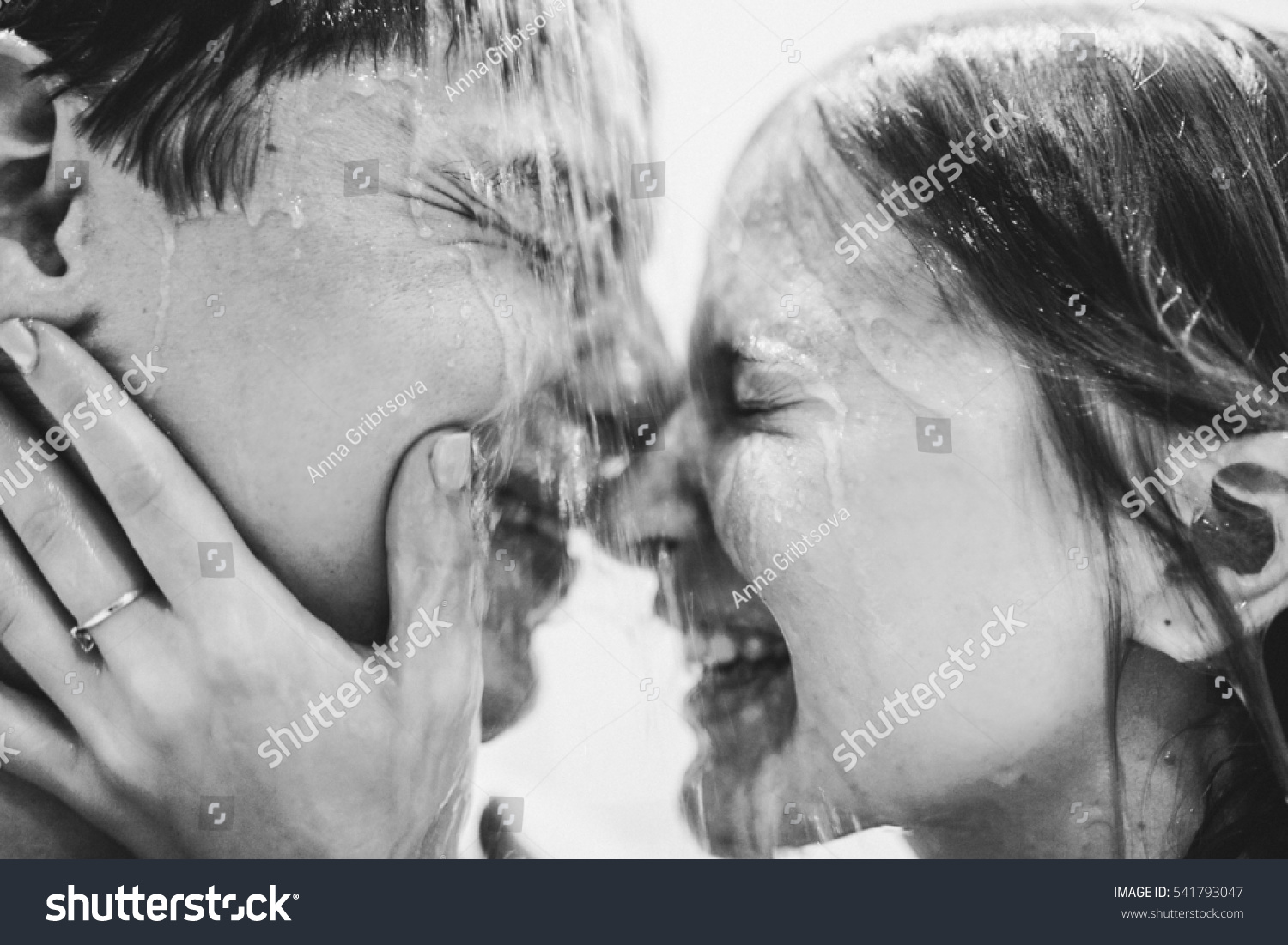 Lovely Shower Couple