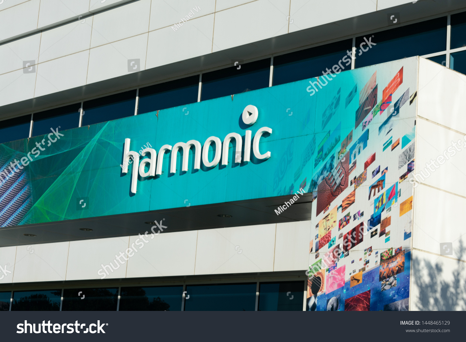 Harmonic Technology Company Headquarters Silicon Valley Stock Photo (Edit  Now) 1448465129