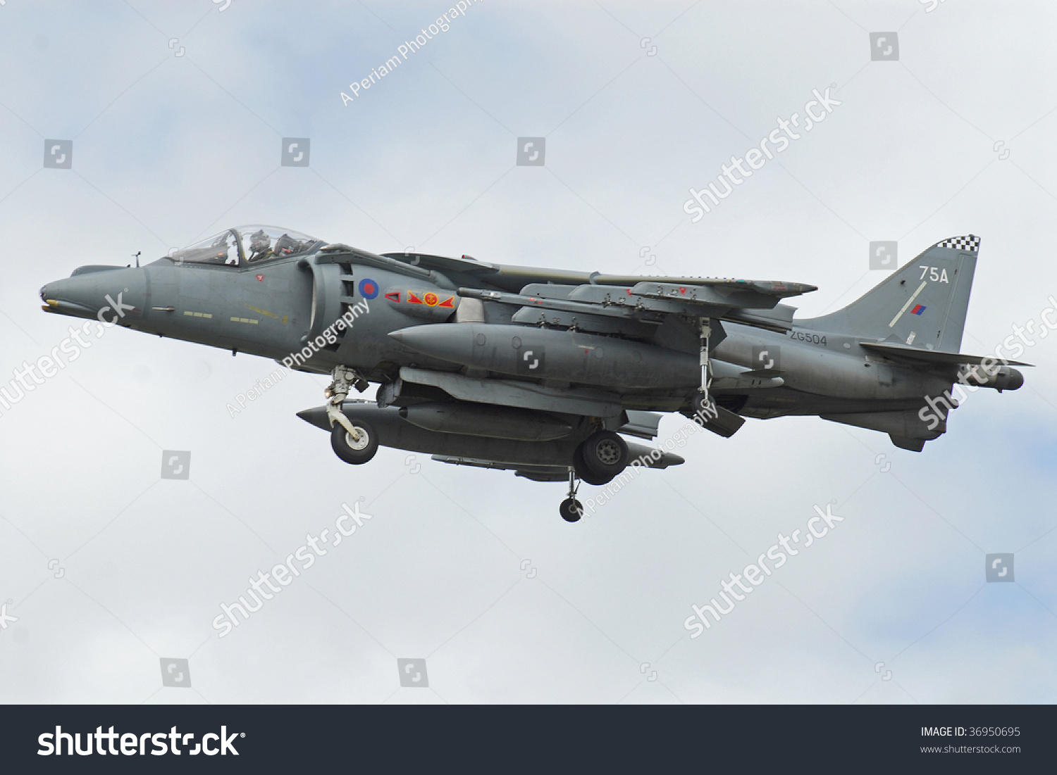 Harrier Jump Jet Photo Frame 6x4 Landscape Or Portrait Plane Gift 
