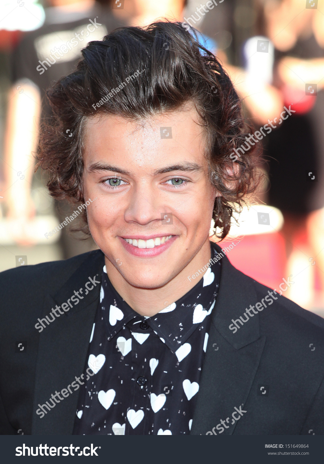 Harry Styles One Direction Arriving Uk Stock Photo Edit Now