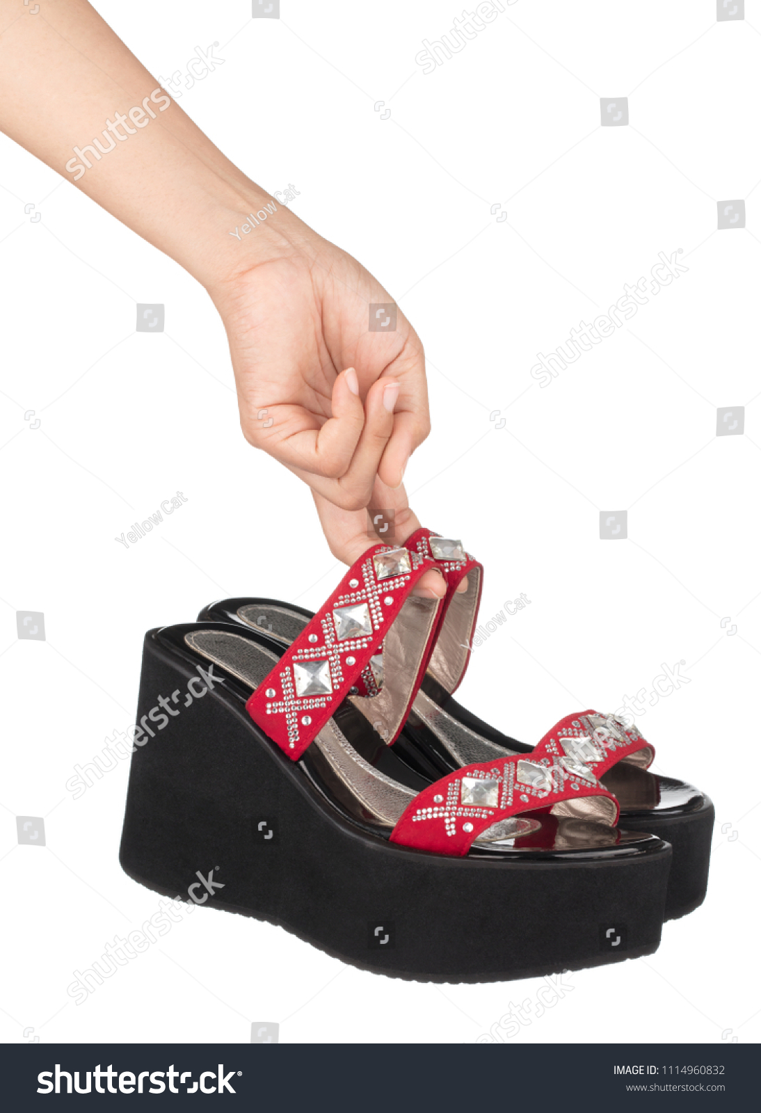 female wedge shoes