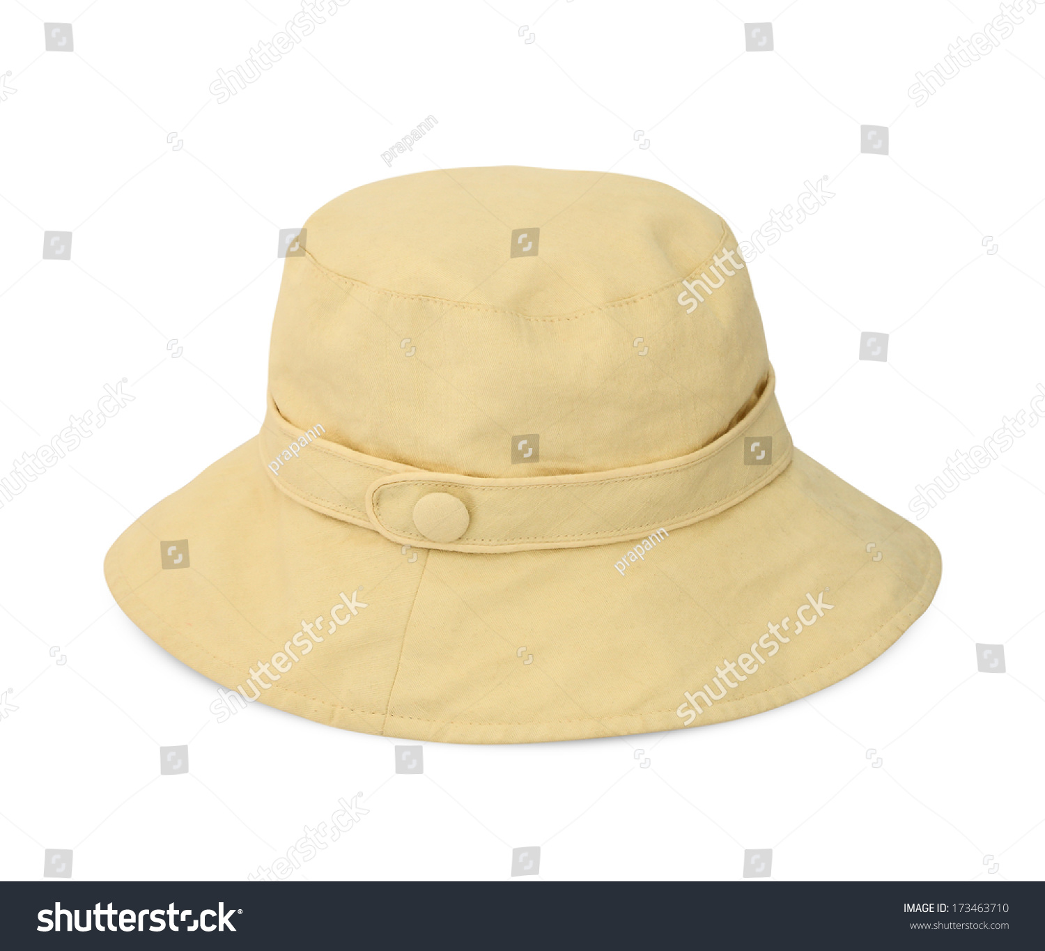 Hat Isolated On A White Background Stock Photo 173463710 : Shutterstock