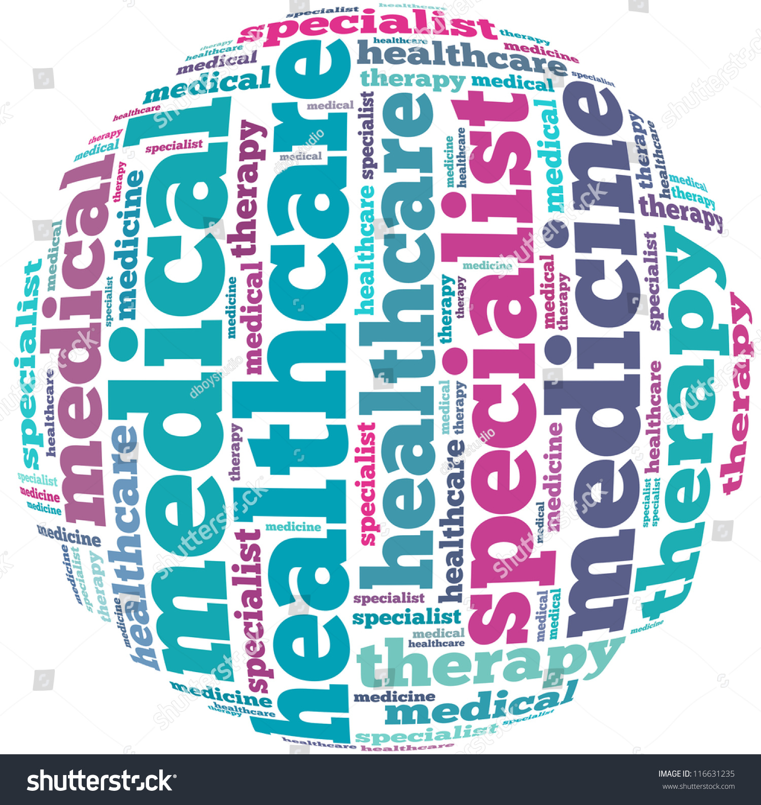 Health Care Infotext Graphics Arrangement Concept Stock Illustration ...