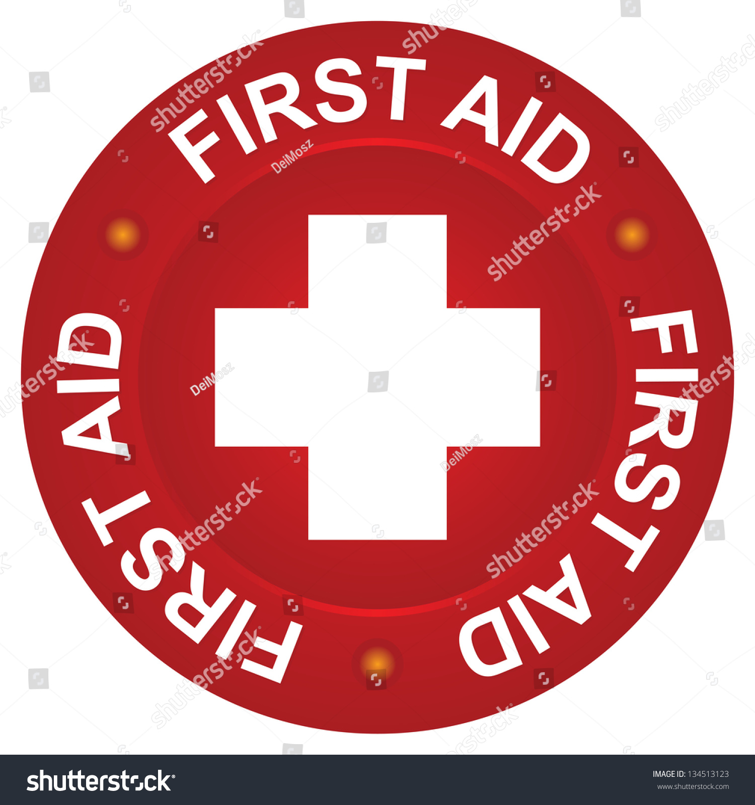 Healthcare Medical Sign First Aid Sign Stock Illustration 134513123 ...