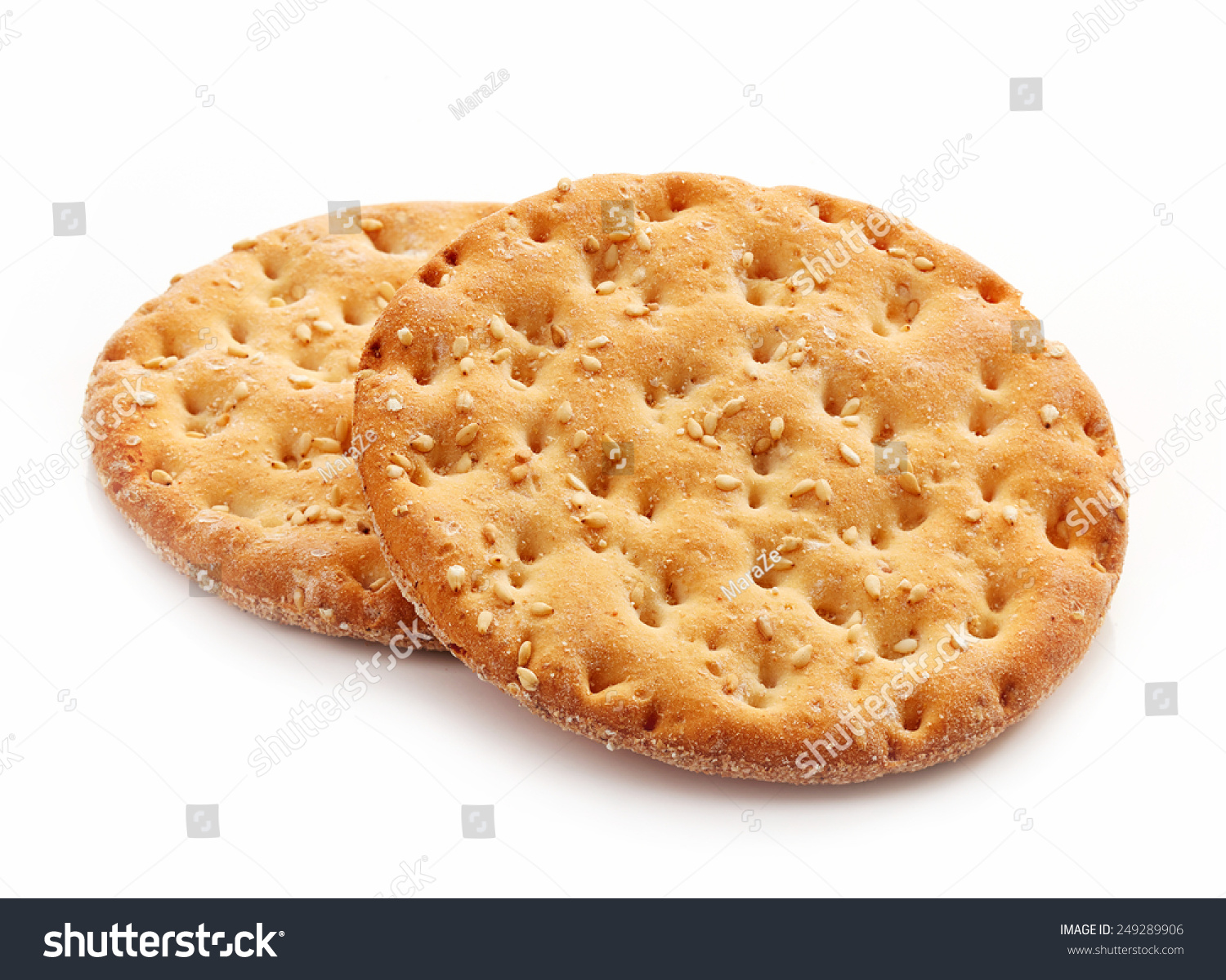 Healthy Cookies Isolated On White Background Stock Photo (Edit Now ...