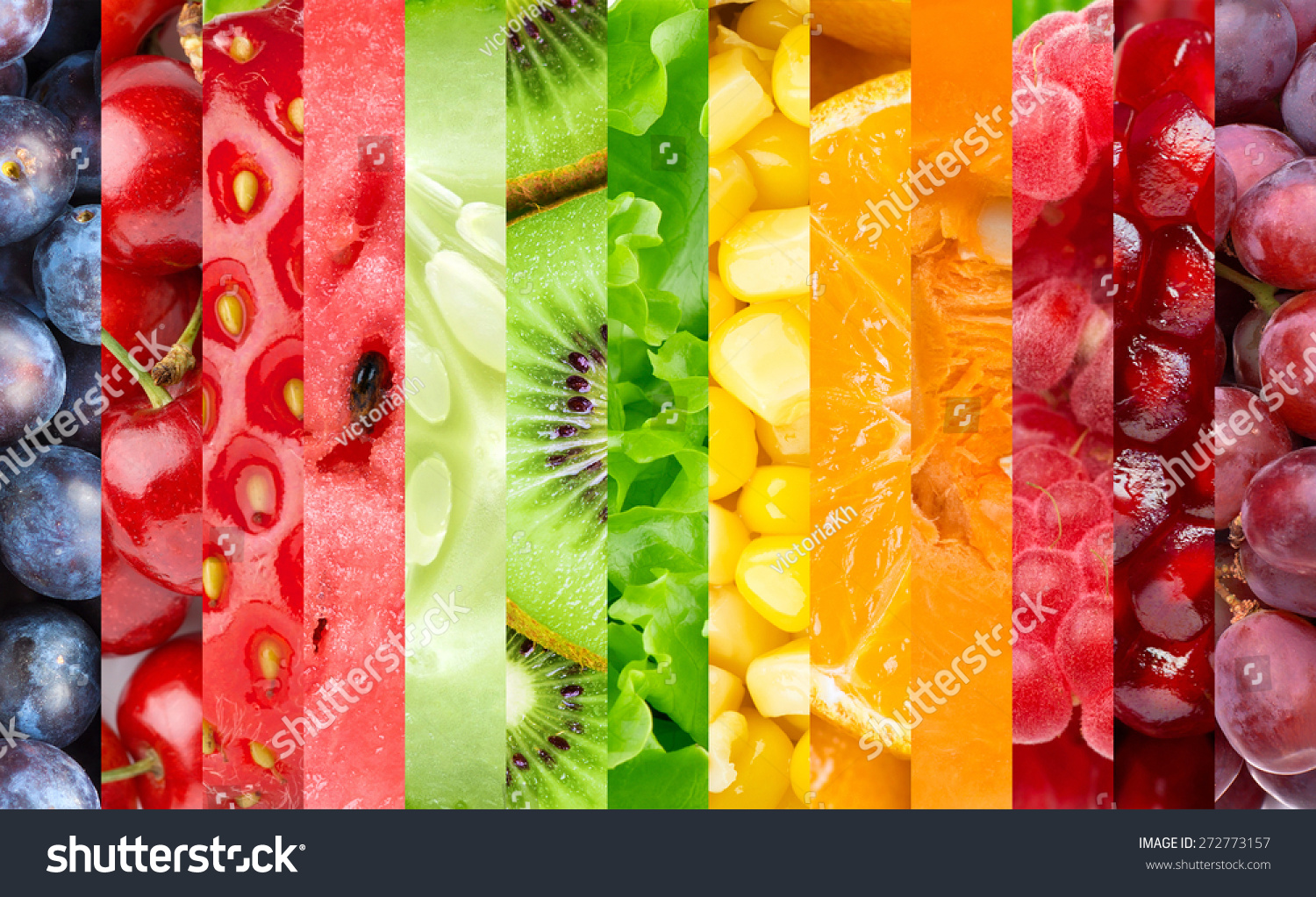 Healthy Food Background Collection Color Fruits Stock 